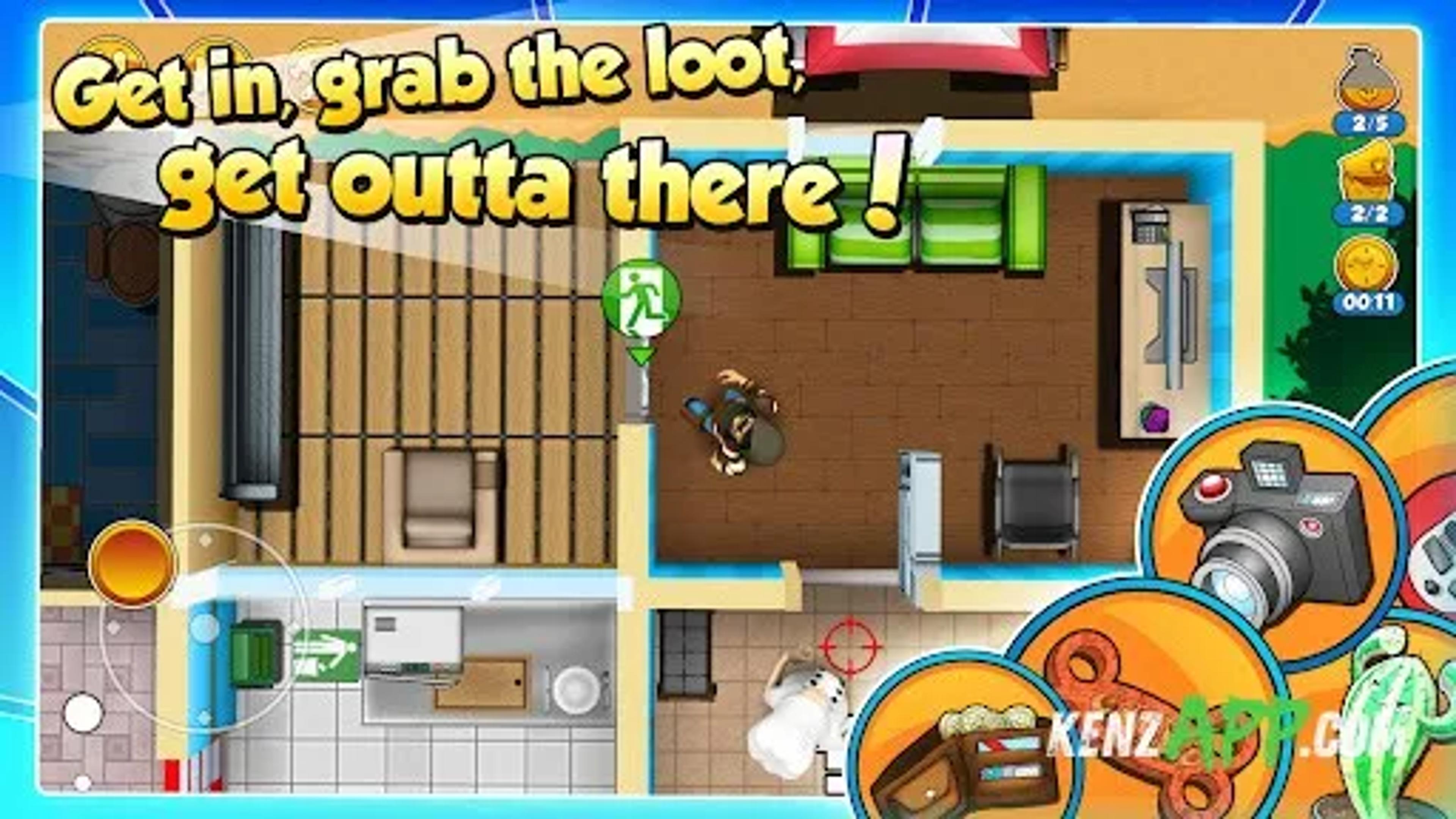 لقطة شاشة 3 من Robbery Bob 2: Double Trouble