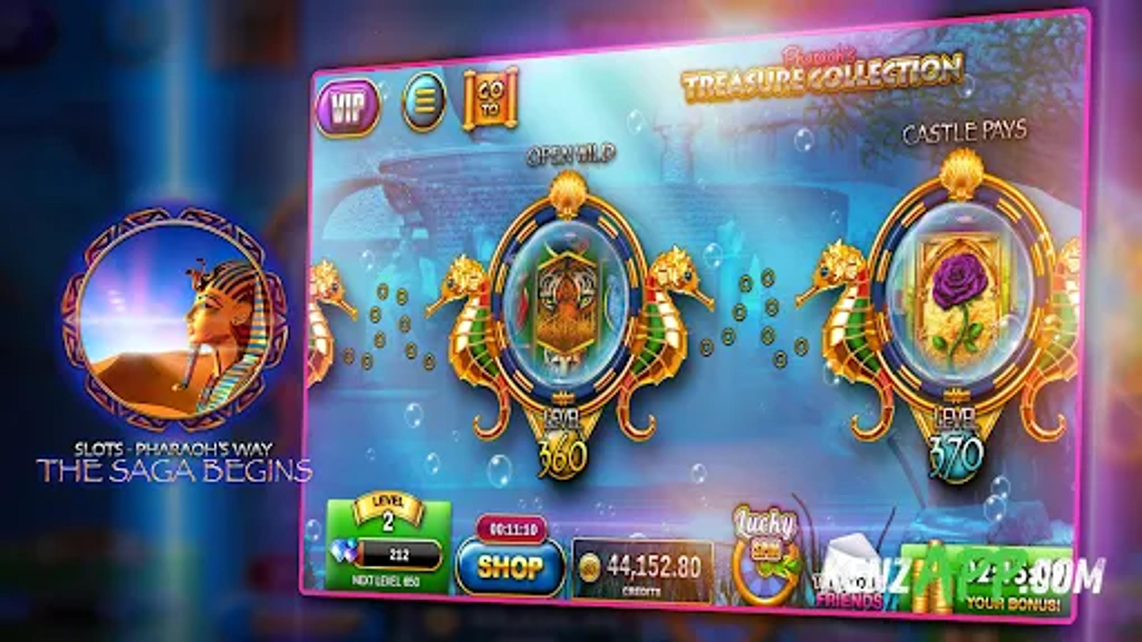 لقطة شاشة 2 من Slots - Pharaoh's Way Casino
