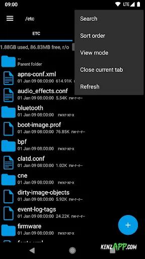 لقطة شاشة 2 من Root Explorer