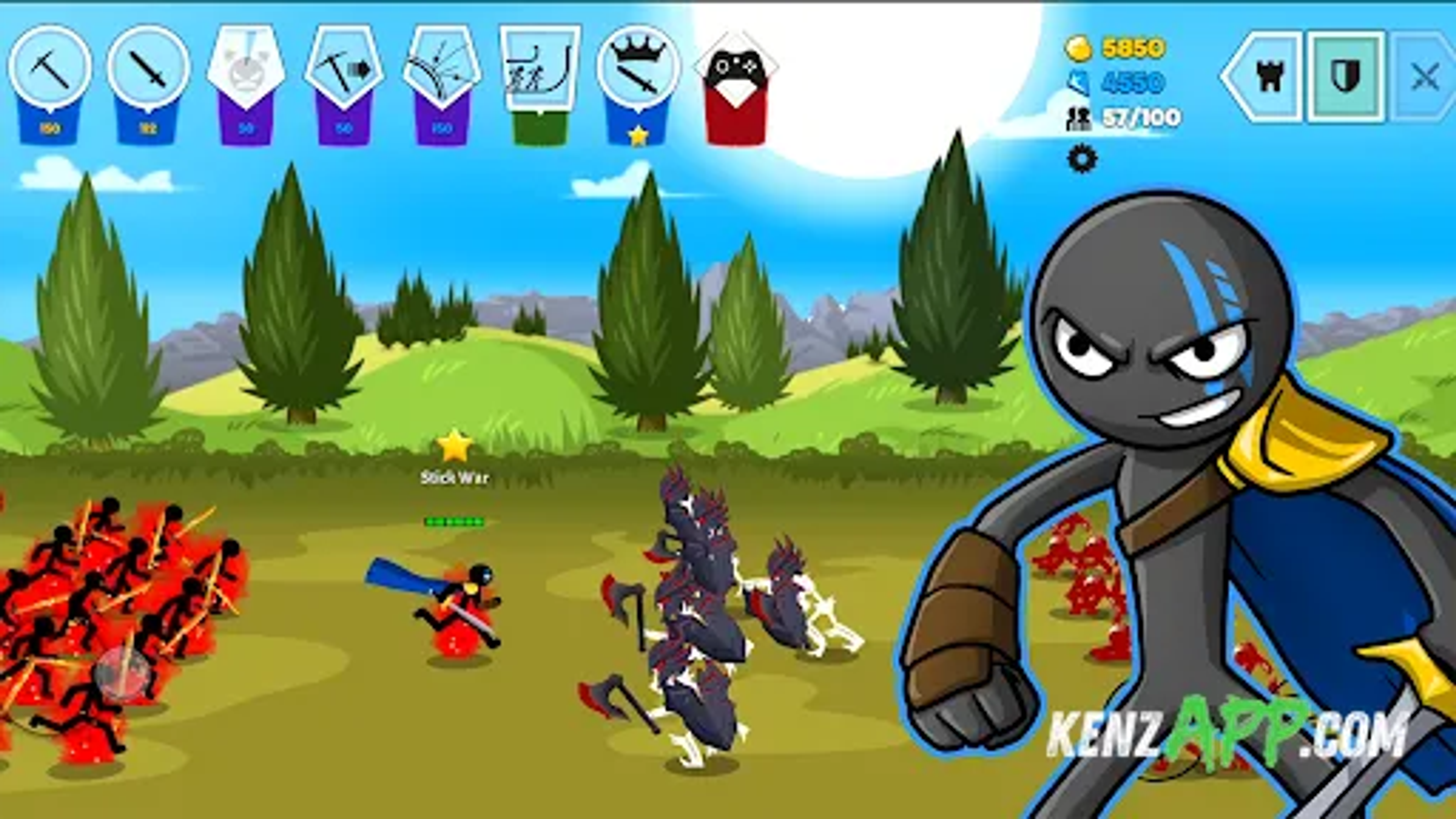 لقطة شاشة 2 من Stick War: Saga