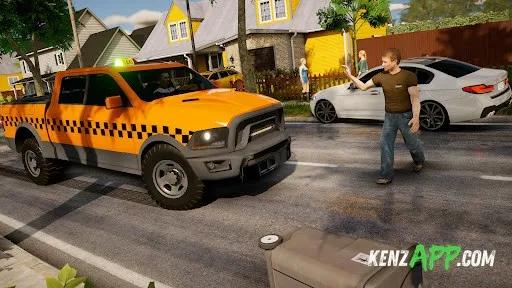 لقطة شاشة 3 من Taxi Car Simulator : EVO
