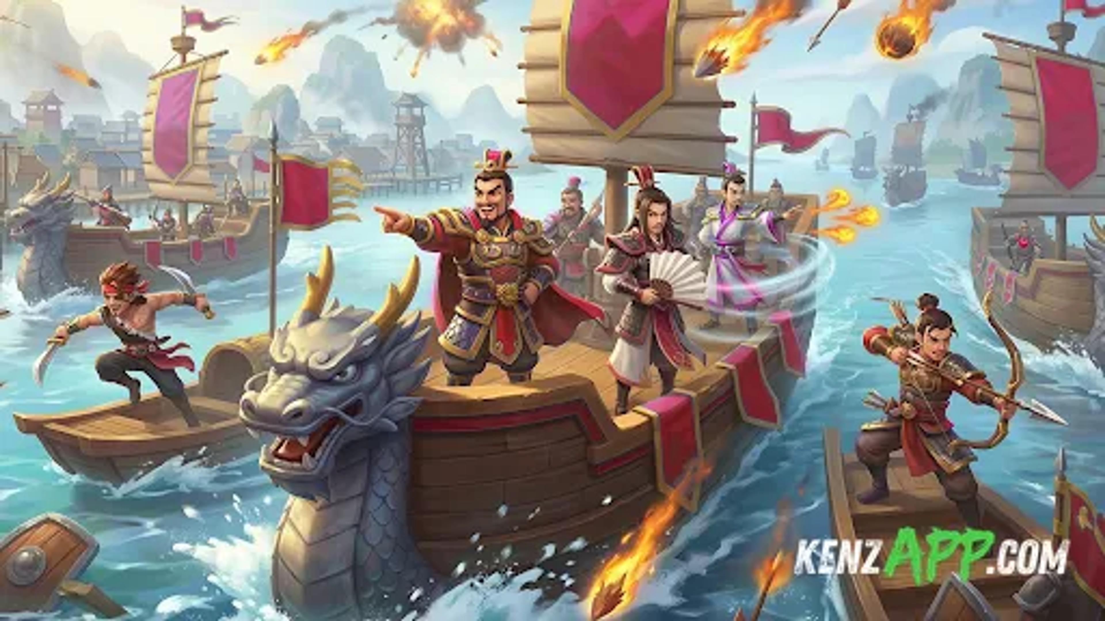 لقطة شاشة 2 من Samkok Heroes TD