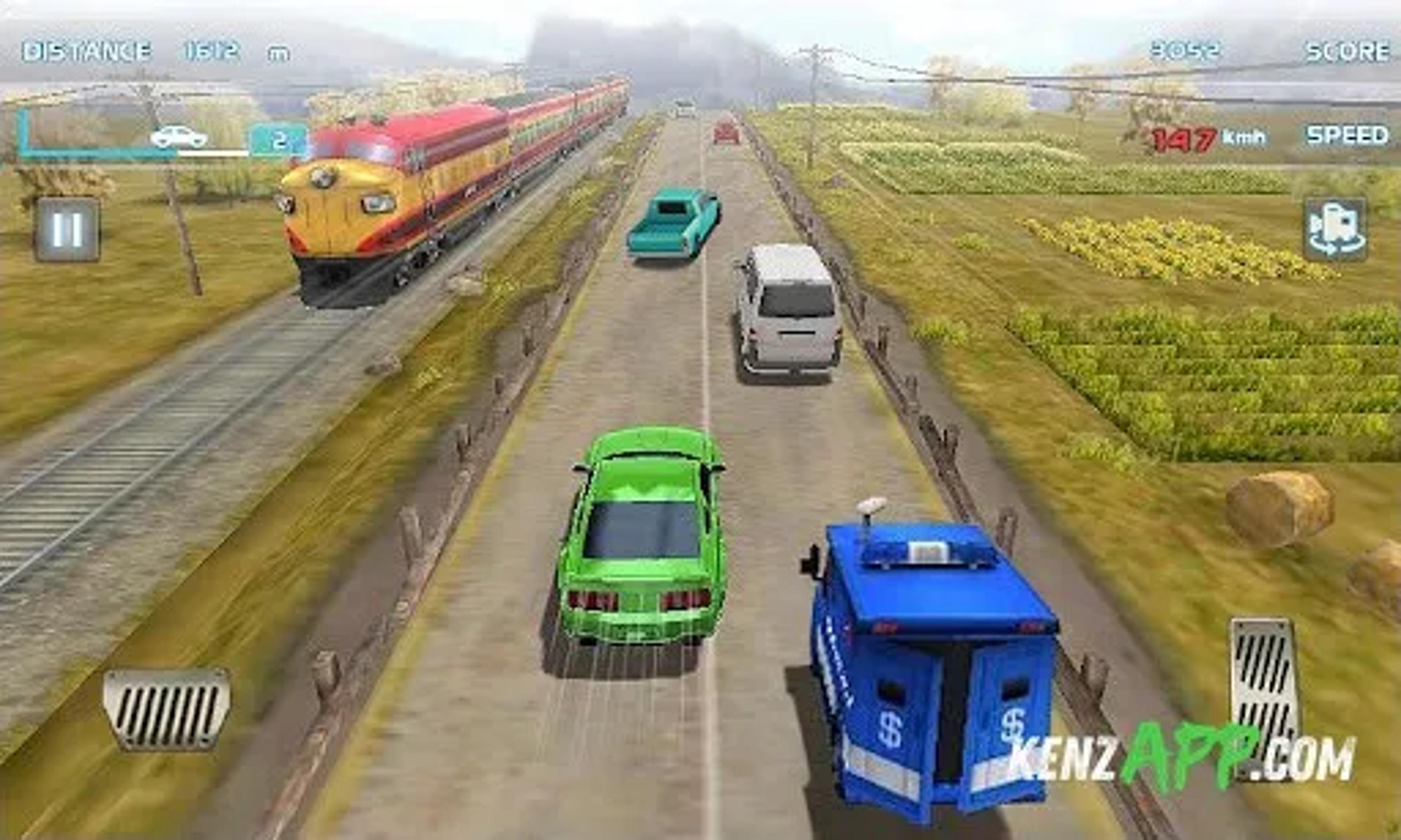 لقطة شاشة 3 من Turbo Driving Racing 3D