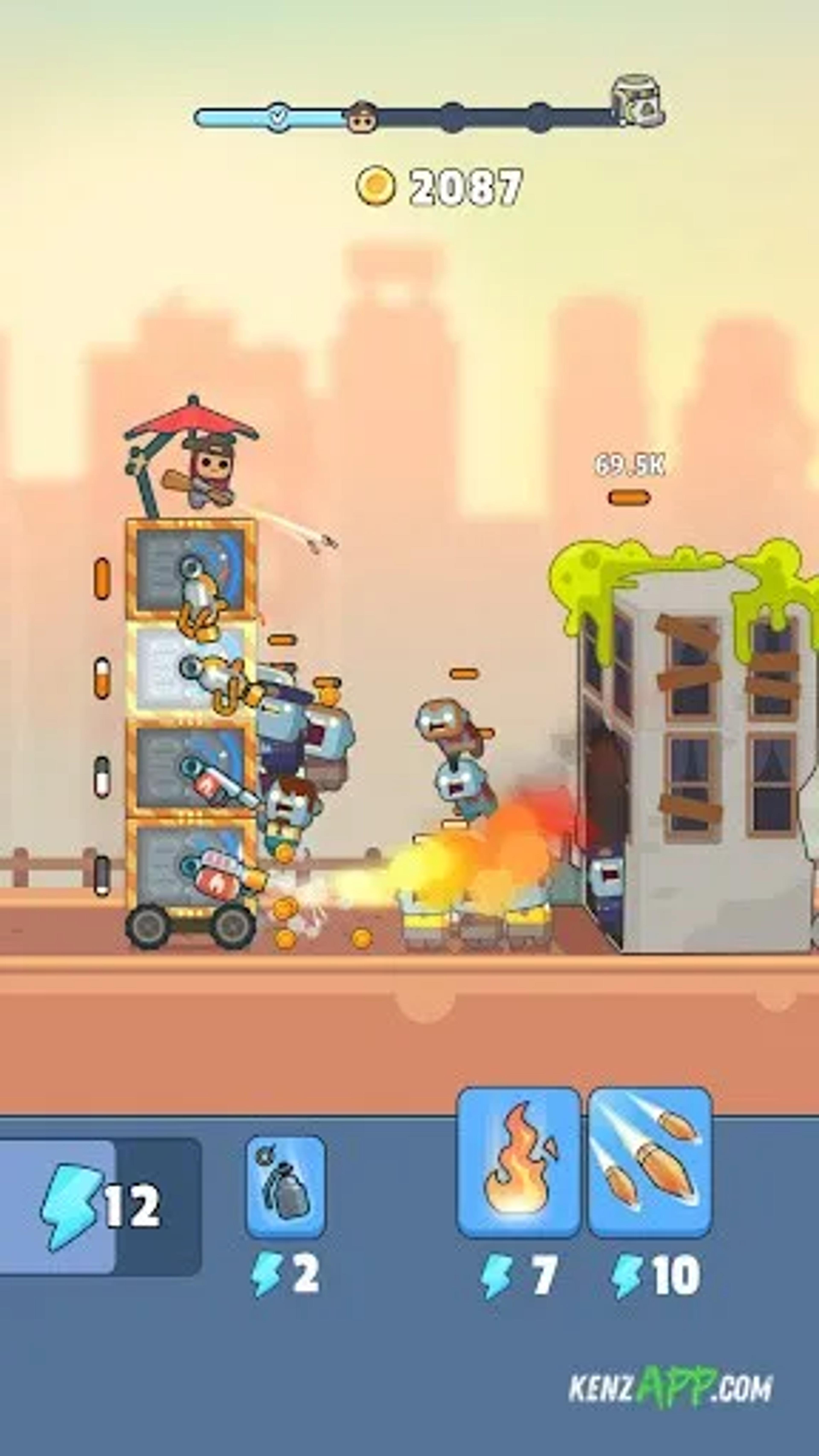 لقطة شاشة 1 من TDS - Tower Destiny Survive