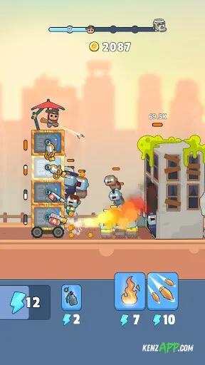 لقطة شاشة 1 من TDS - Tower Destiny Survive