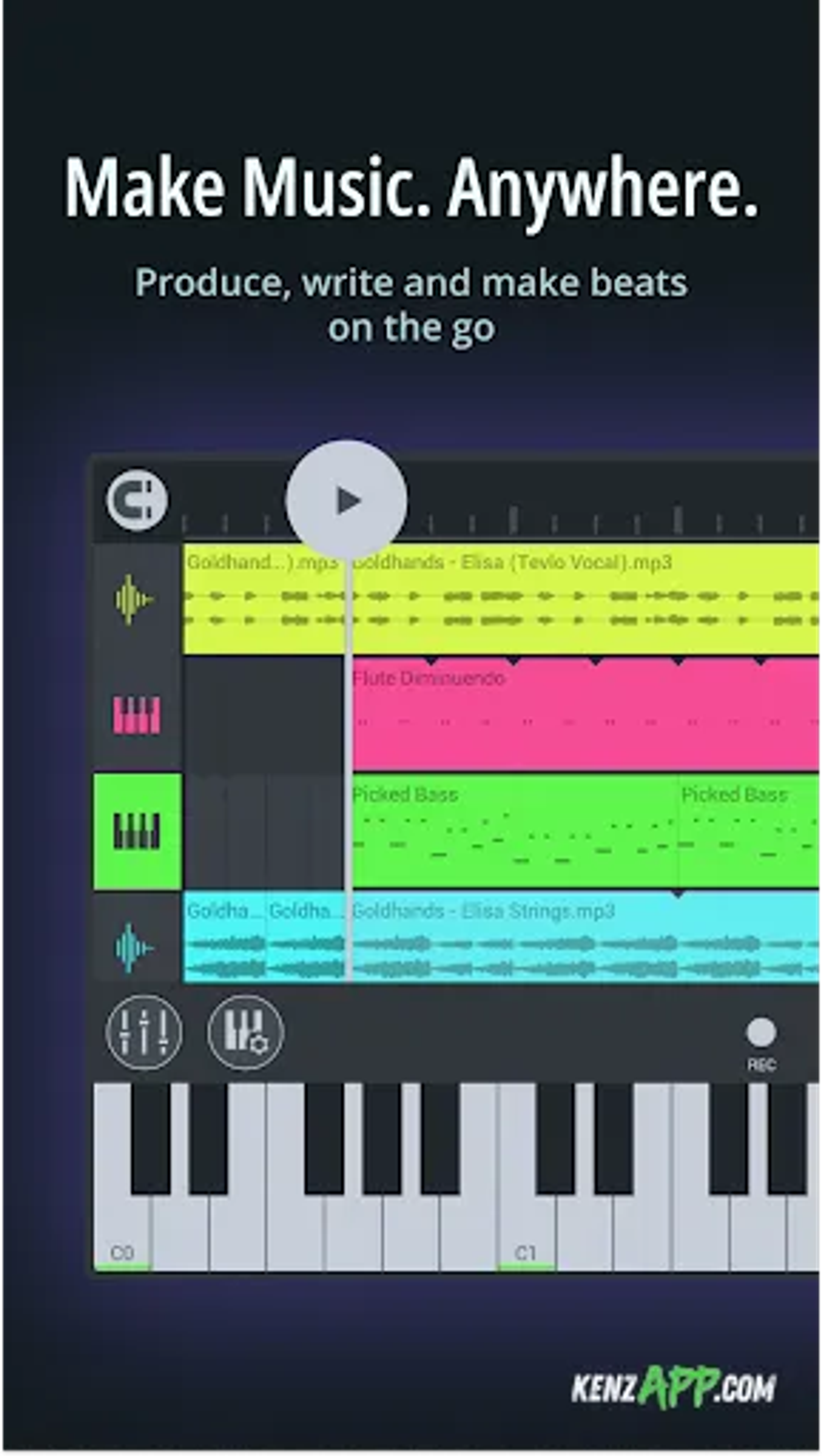 لقطة شاشة 1 من FL Studio Mobile