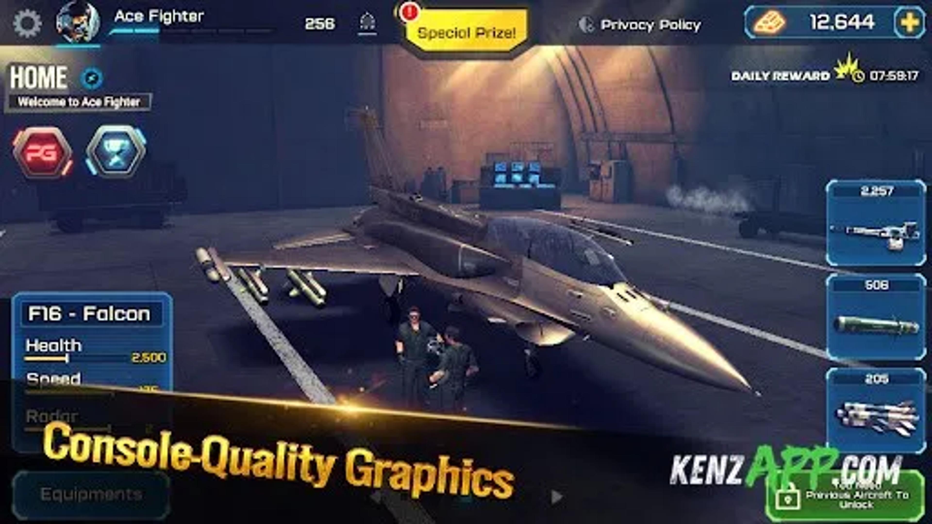 لقطة شاشة 2 من Ace Fighter: Modern Air Combat