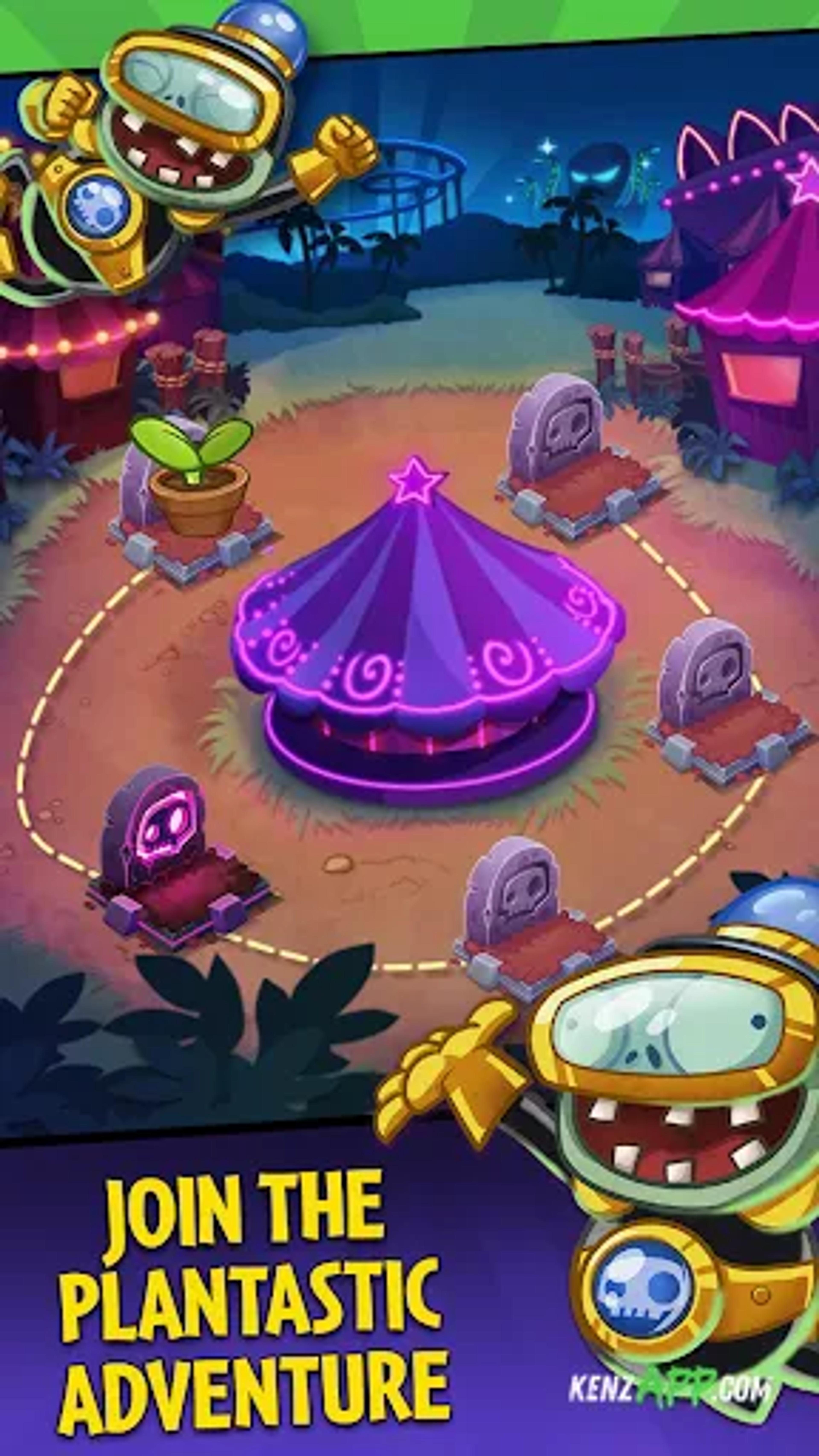 لقطة شاشة 4 من Plants vs. Zombies™ Heroes