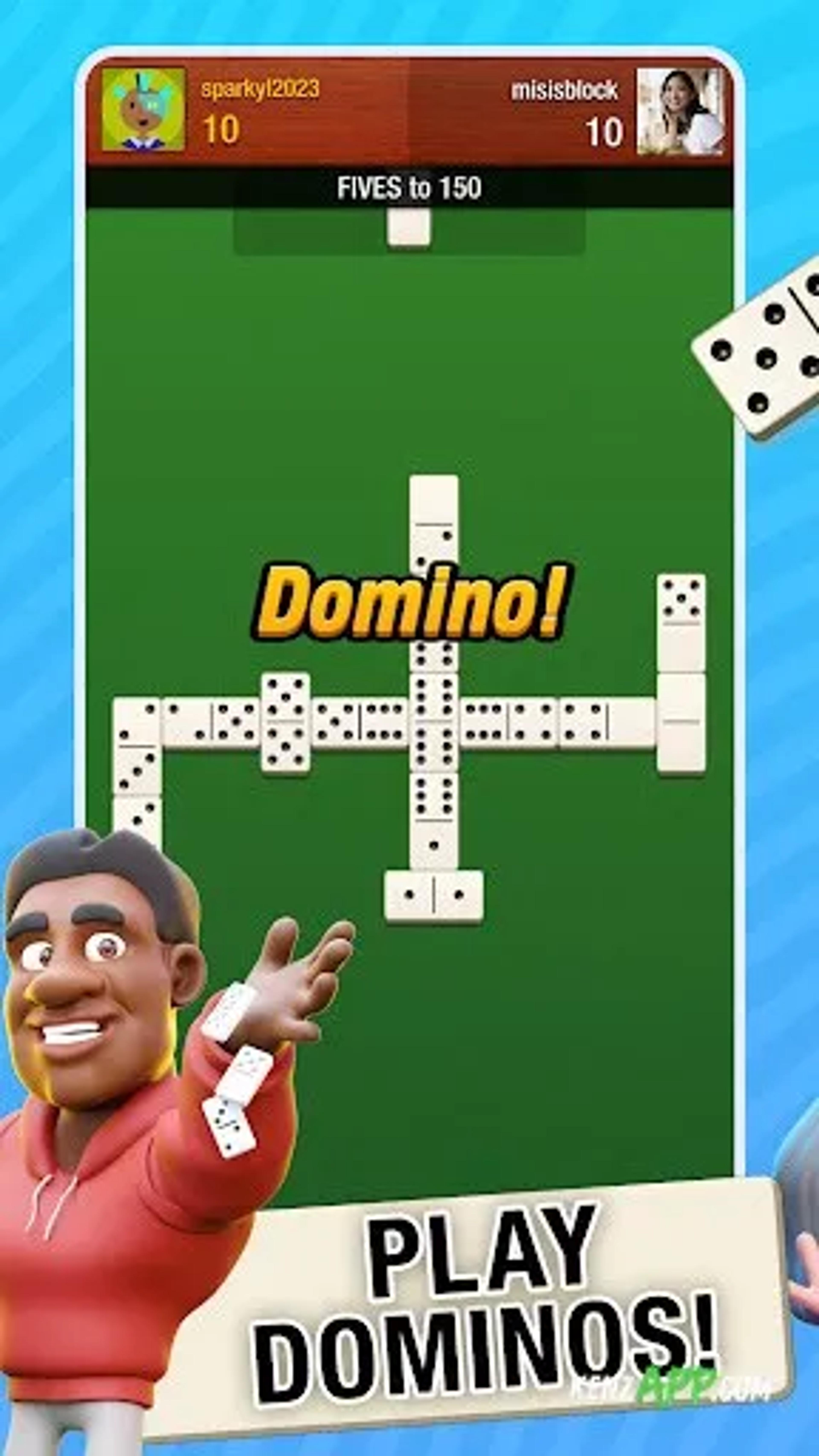 لقطة شاشة 2 من Domino! Multiplayer Dominoes