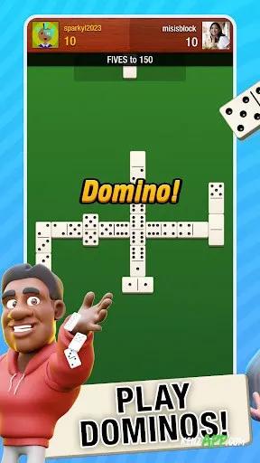 لقطة شاشة 2 من Domino! Multiplayer Dominoes