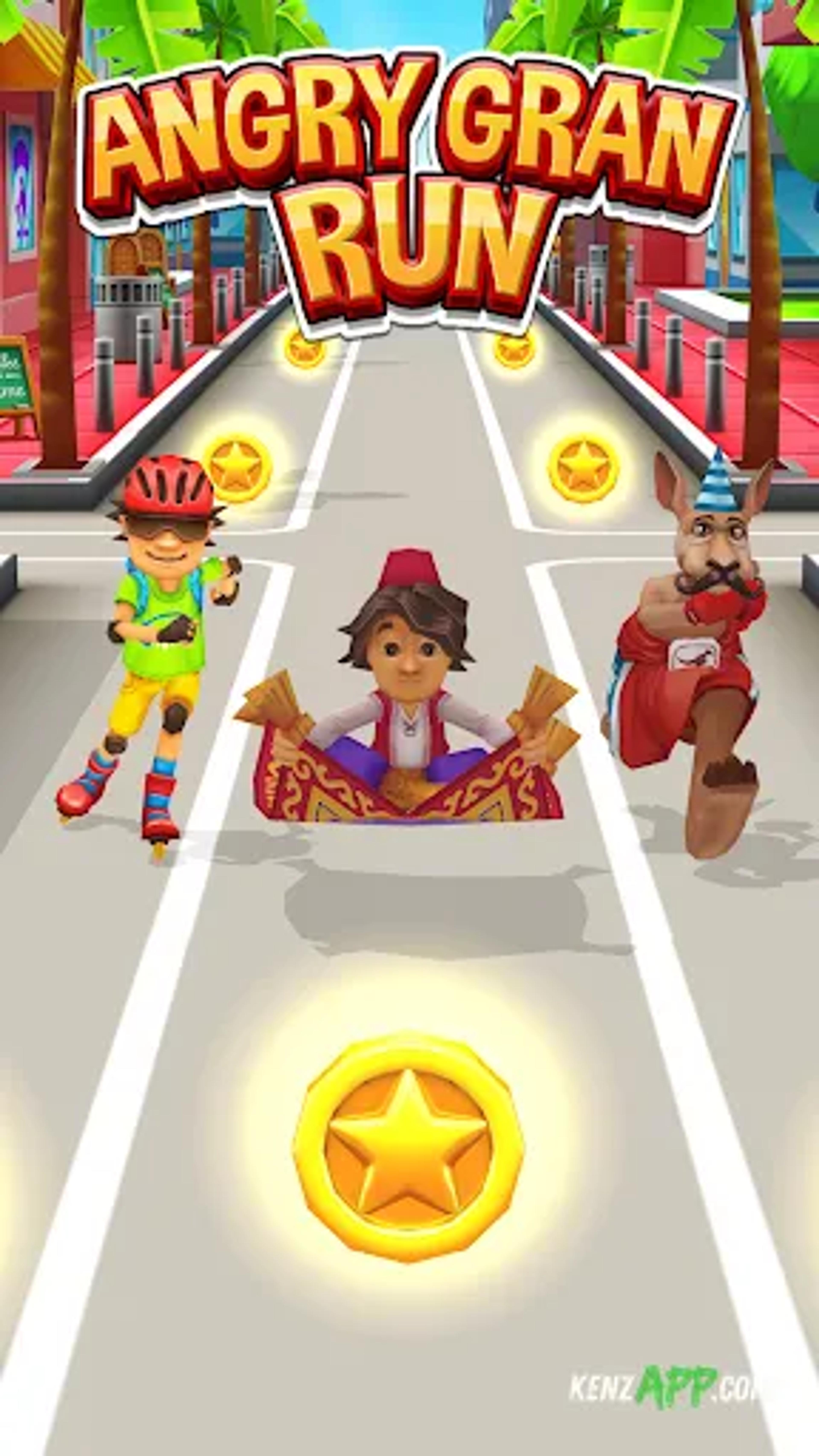 لقطة شاشة 4 من Angry Gran Run - Running Game