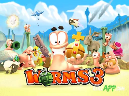 لقطة شاشة 1 من Worms 3