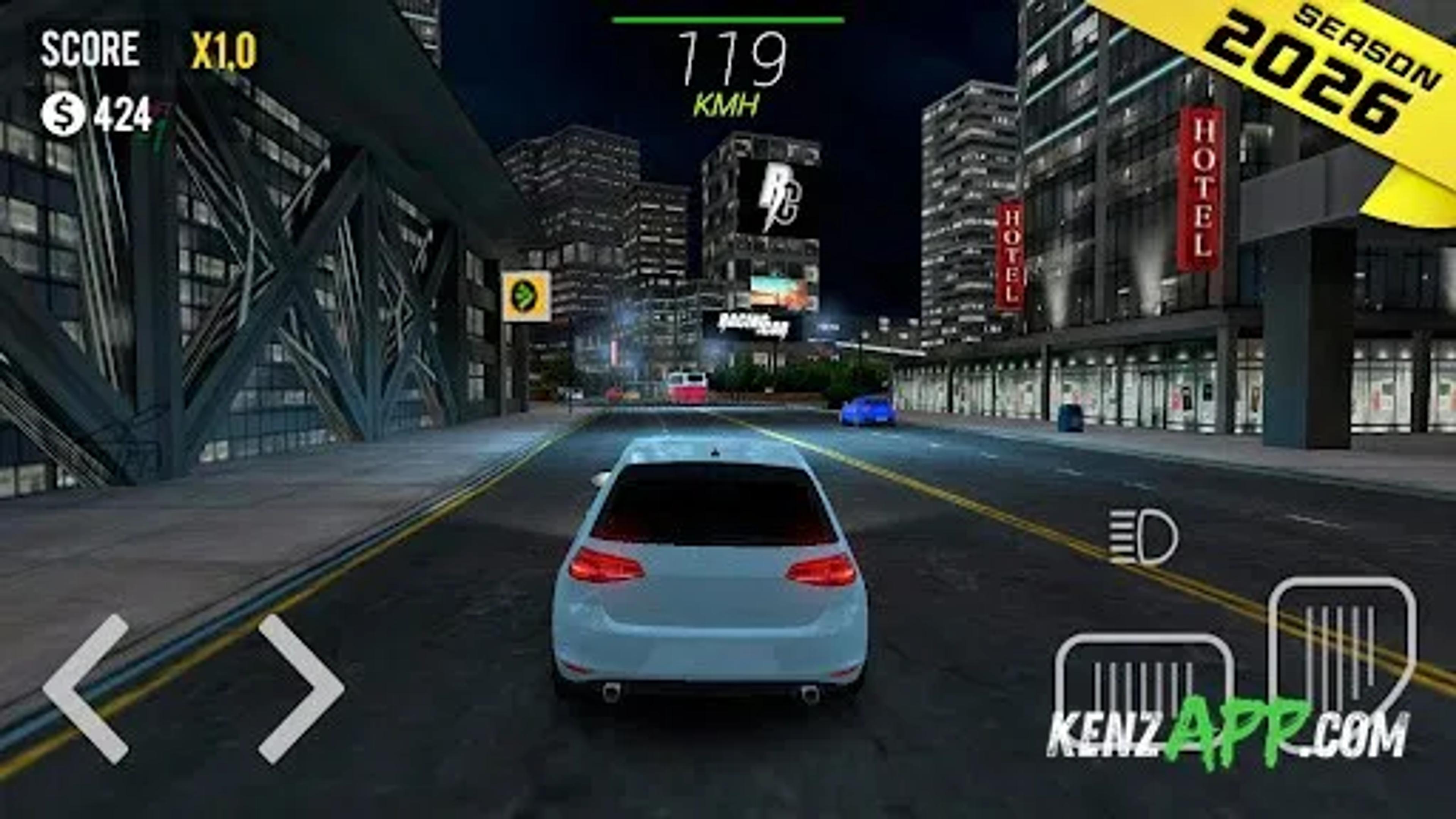 لقطة شاشة 4 من Racing in Car 2021
