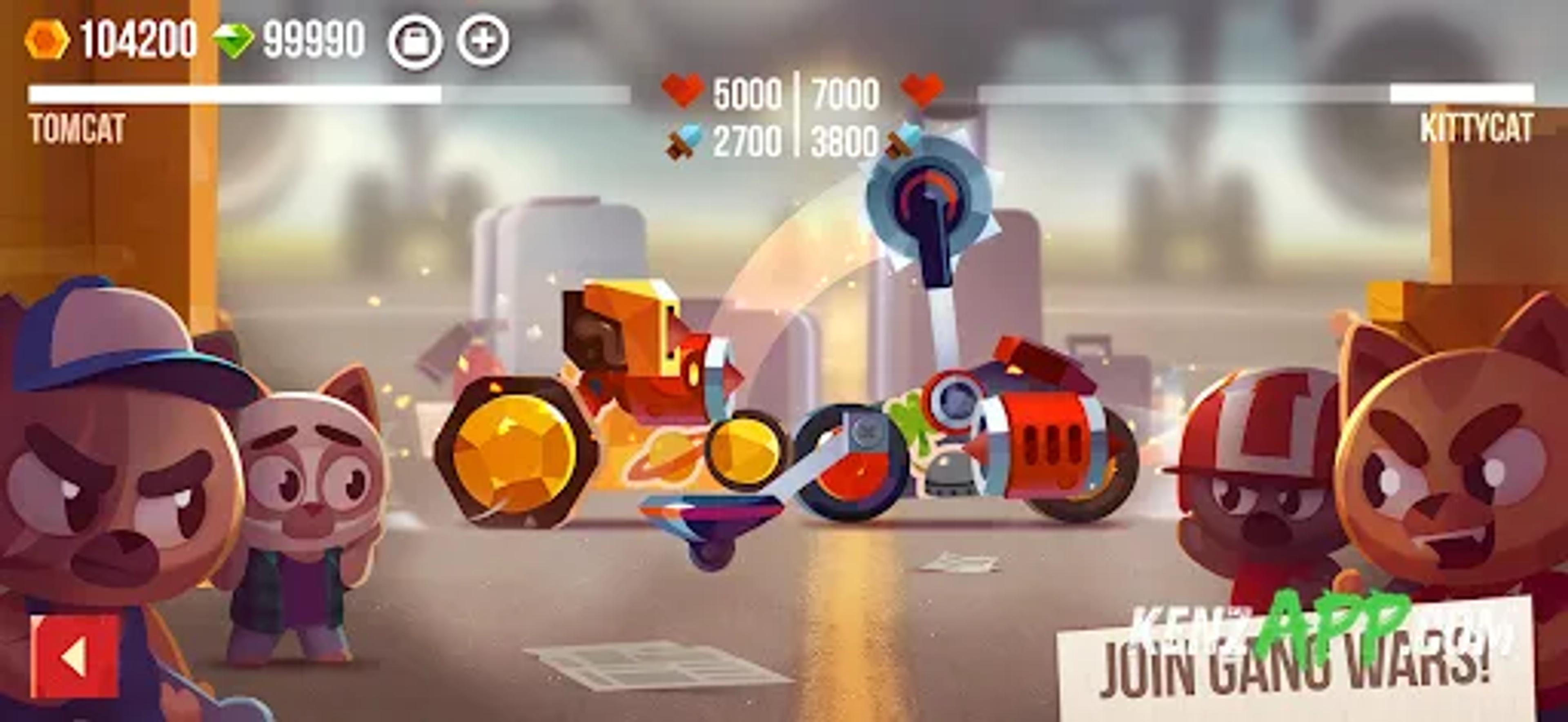 لقطة شاشة 4 من CATS: Crash Arena Turbo Stars