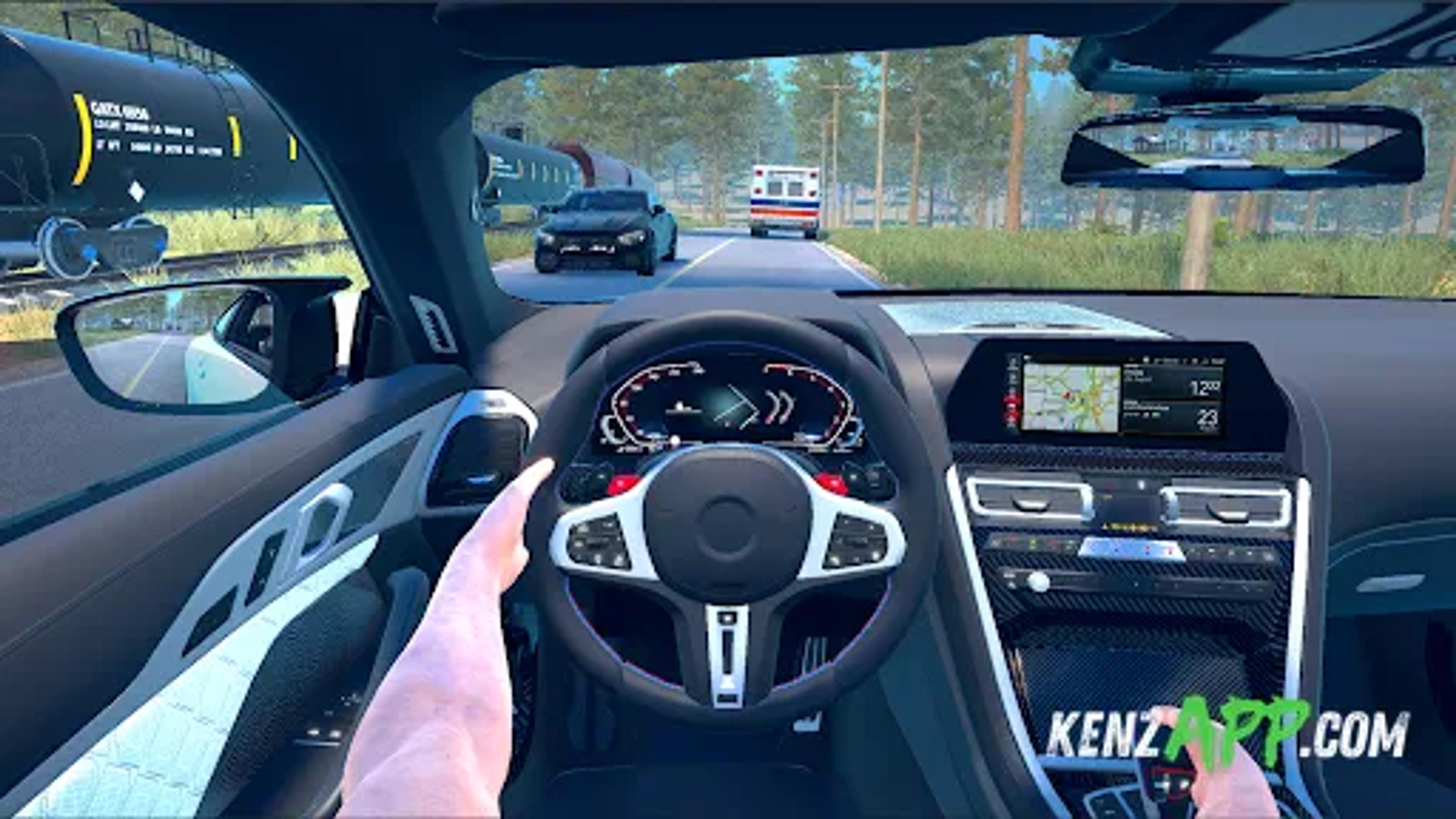لقطة شاشة 1 من Driving School Simulator