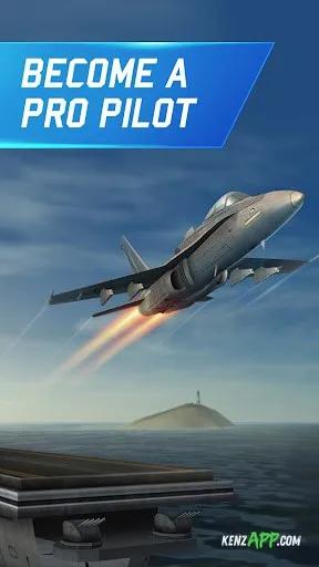 لقطة شاشة 4 من Flight Pilot: 3D Simulator