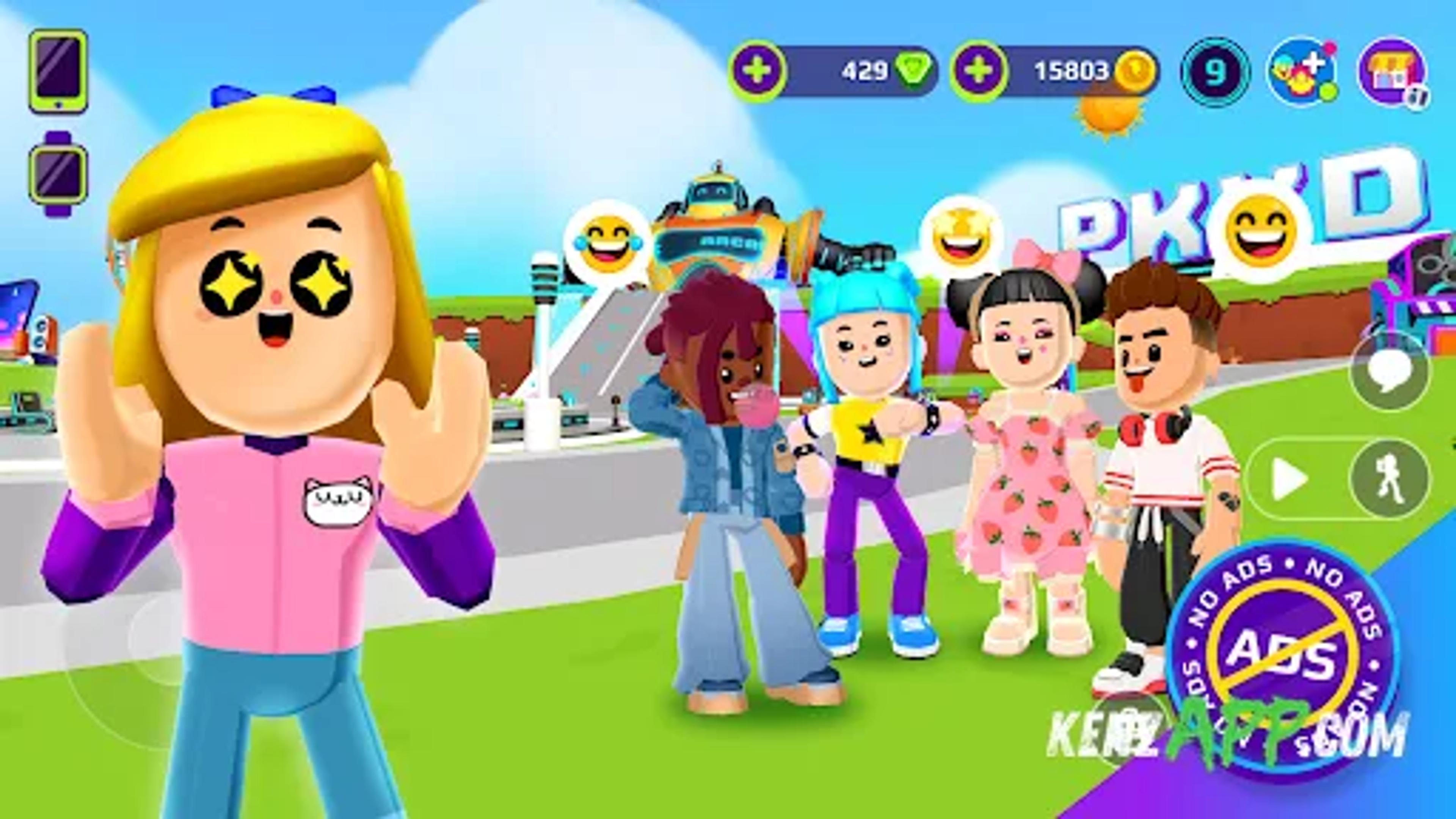 لقطة شاشة 1 من PK XD: Fun, friends & games