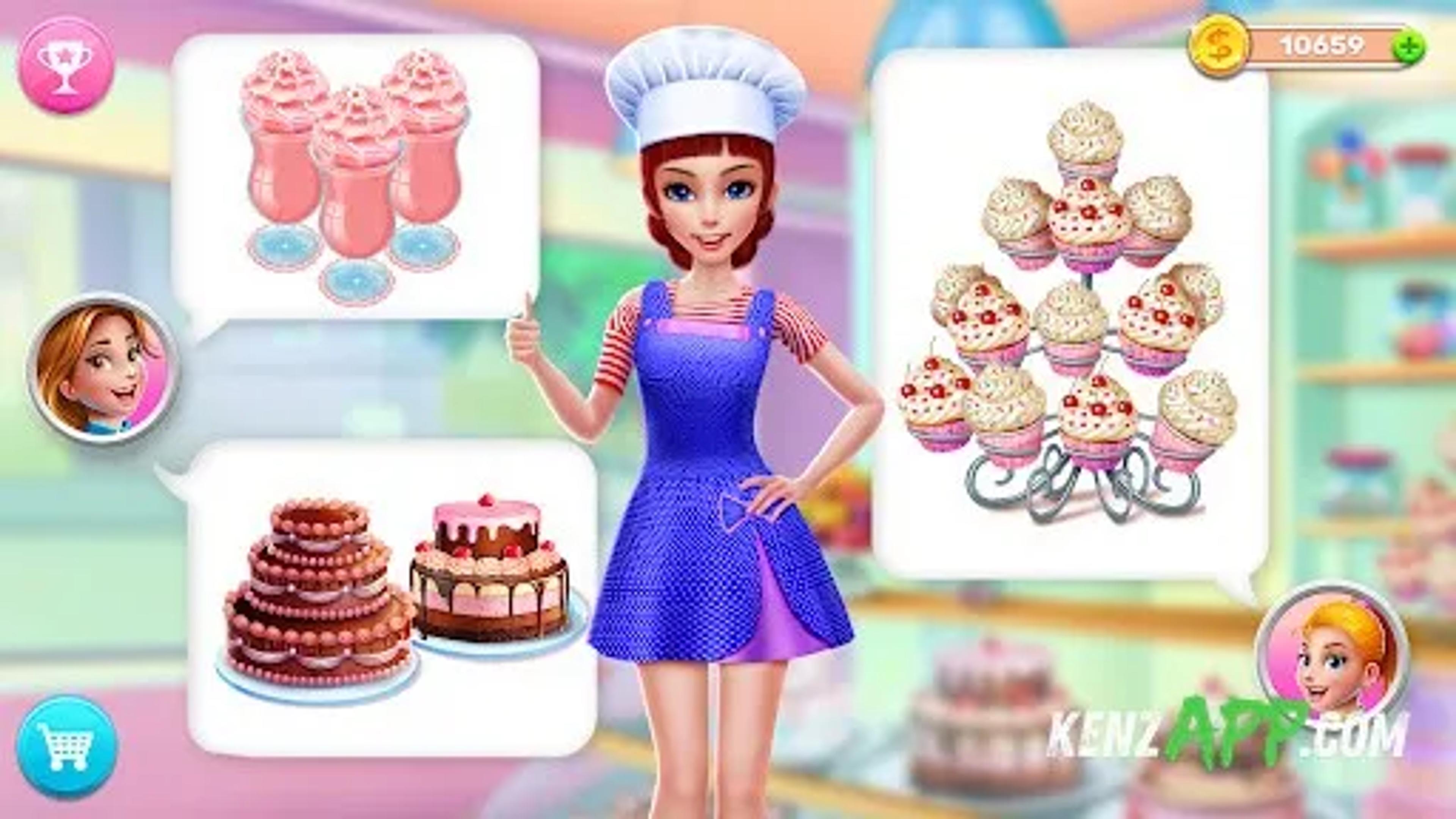 لقطة شاشة 4 من My Bakery Empire: Bake a Cake