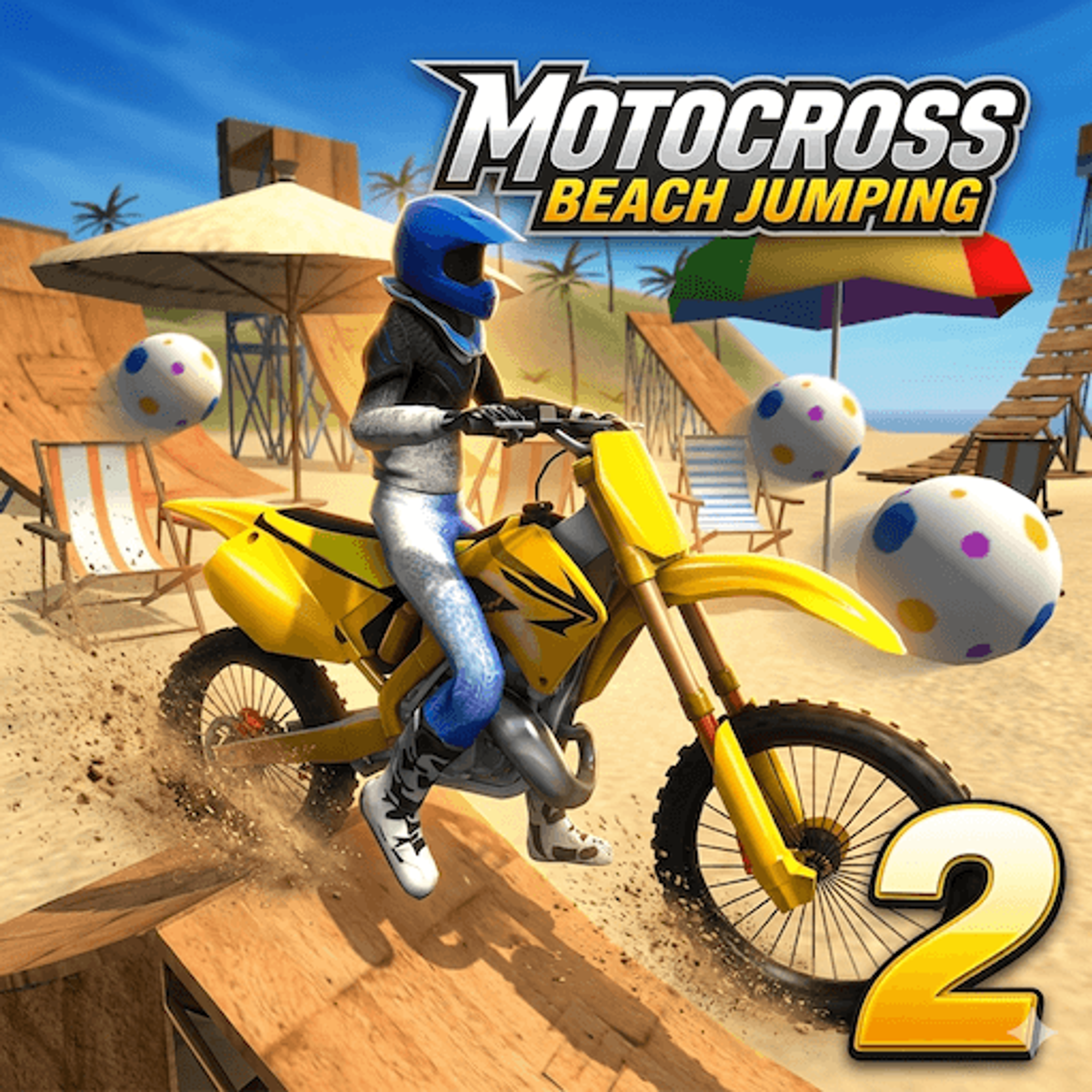 Motocross Beach Jumping 2