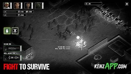 لقطة شاشة 4 من Zombie Gunship Survival: AC130