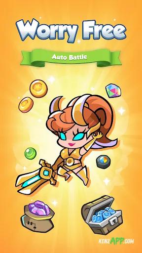 لقطة شاشة 3 من Summoner Greed: Idle Hero RPG