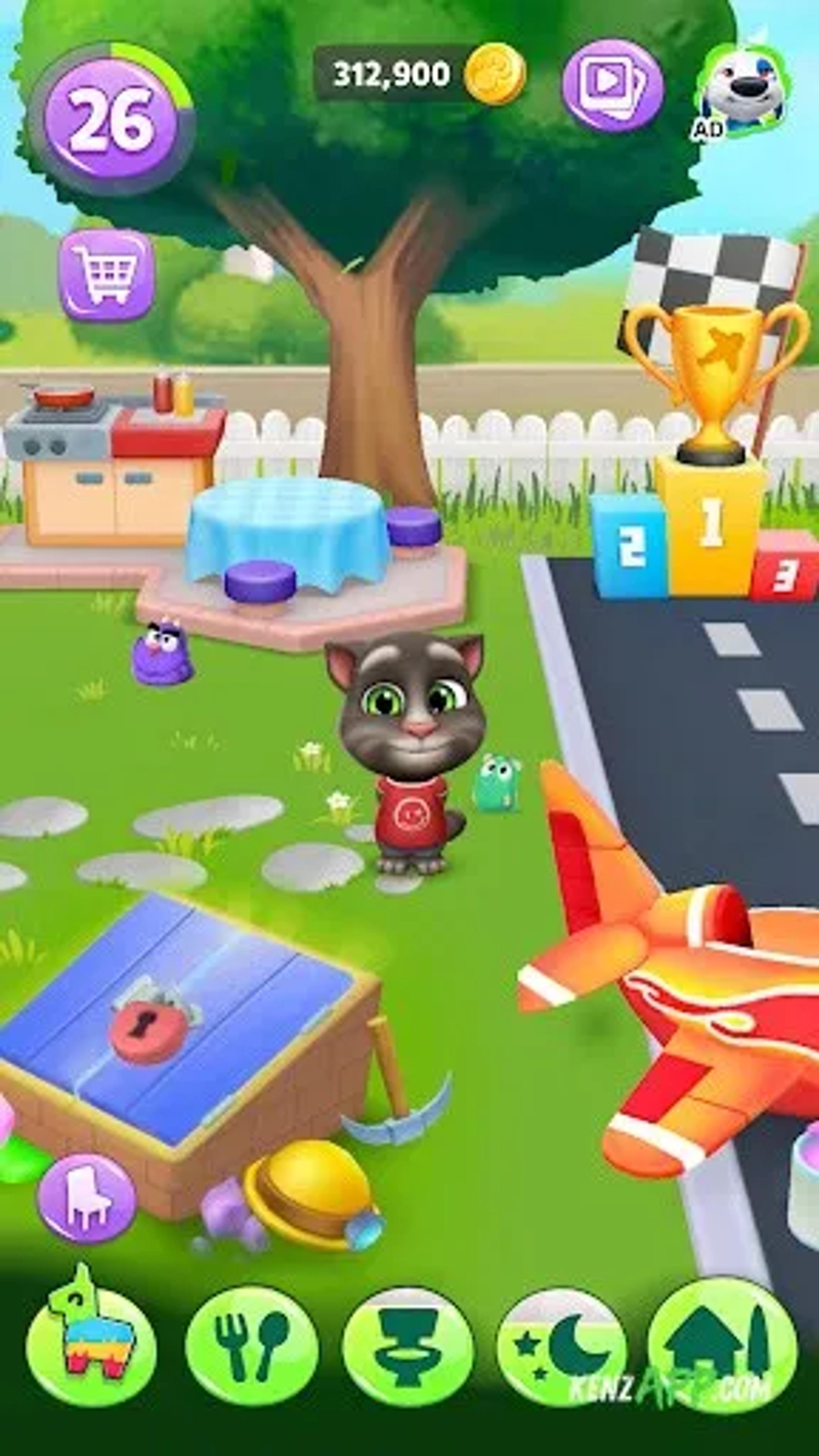 لقطة شاشة 3 من My Talking Tom 2: Pet Game