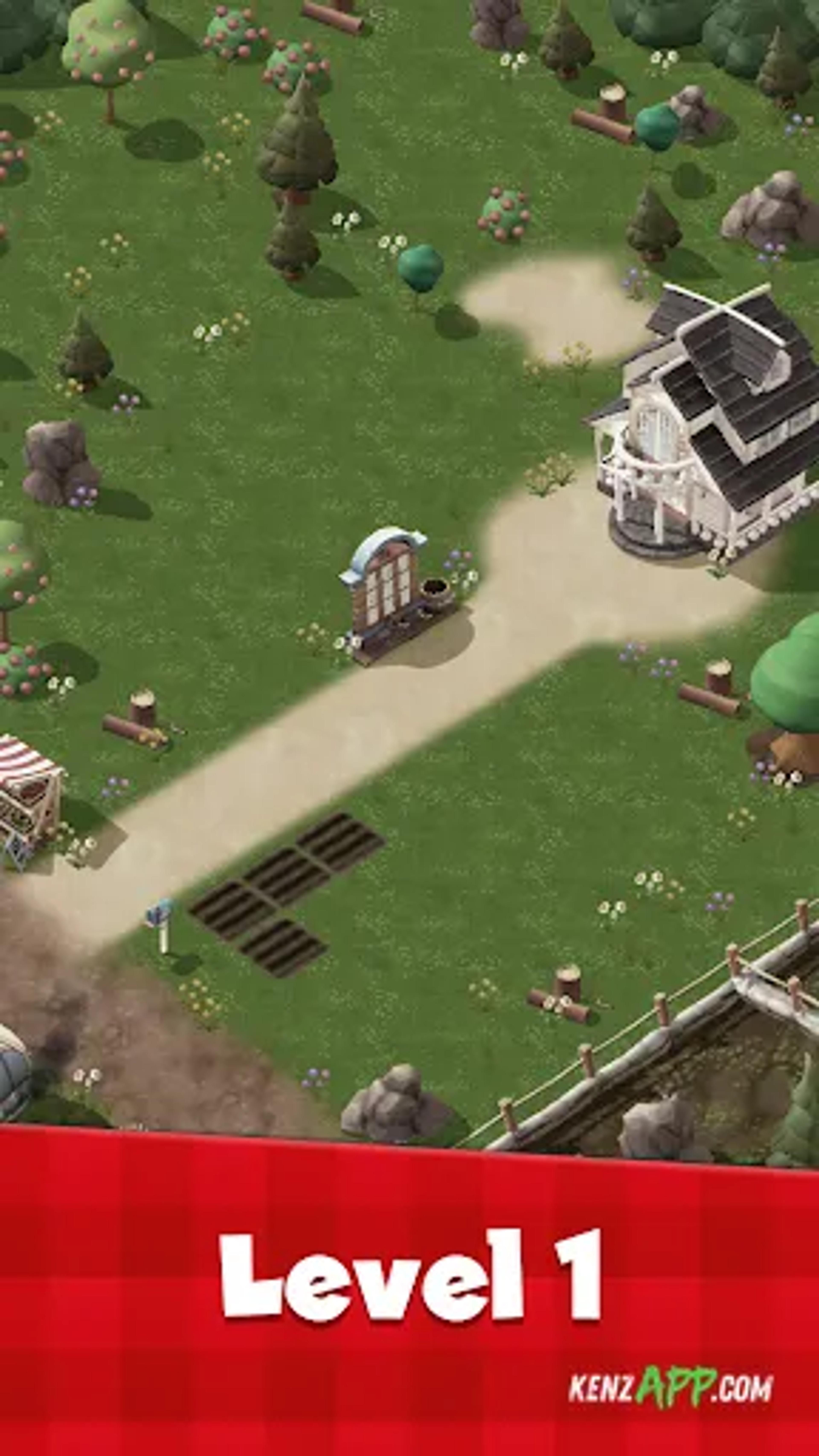 لقطة شاشة 1 من Happy Town Farm: Farming Games