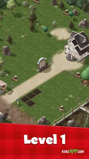 لقطة شاشة 1 من Happy Town Farm: Farming Games