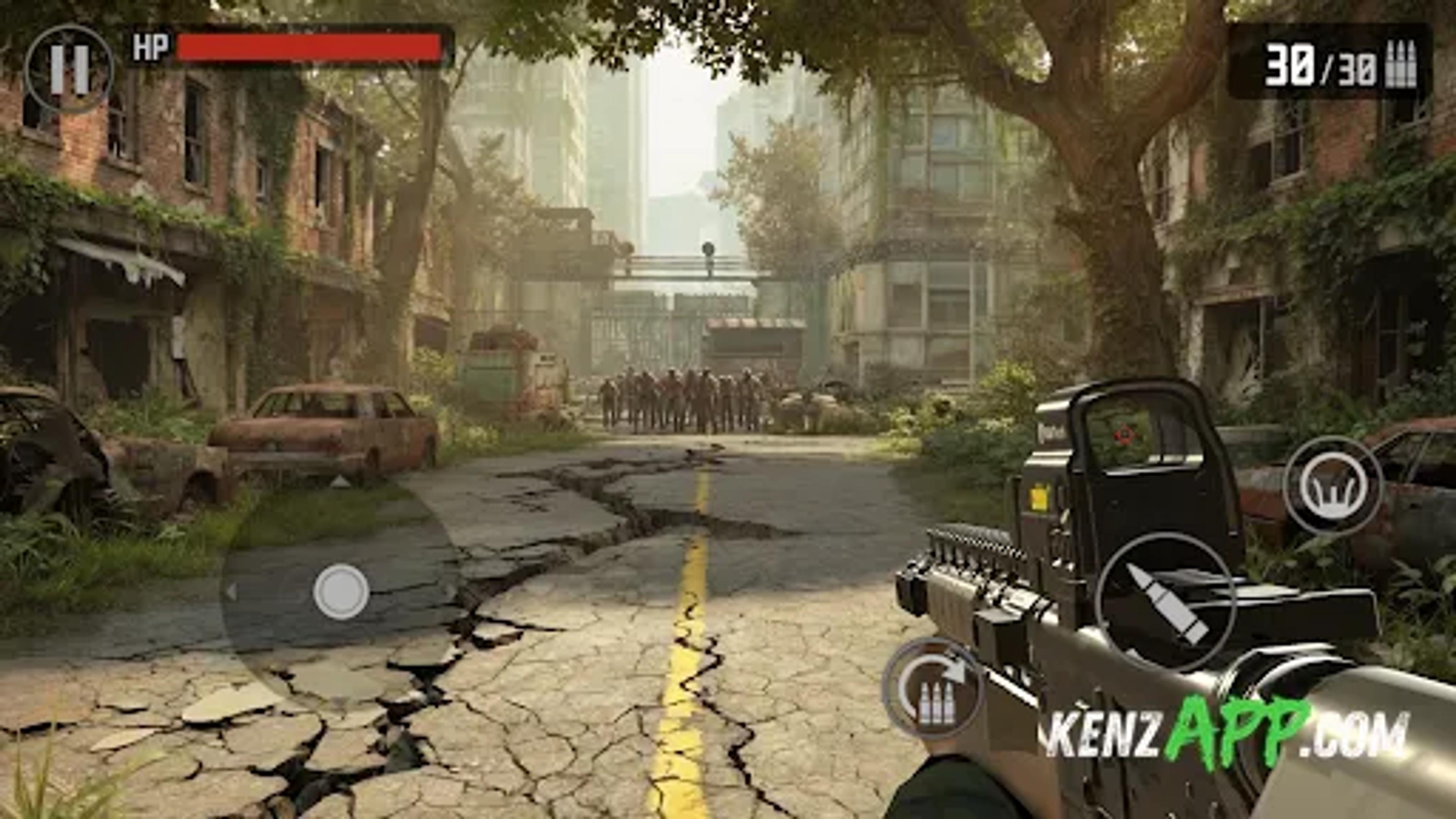 لقطة شاشة 1 من Zombie Sniper War 3 - Fire FPS