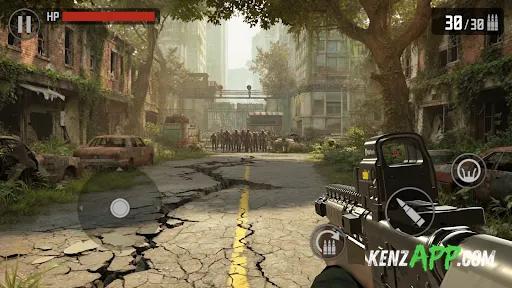 لقطة شاشة 1 من Zombie Sniper War 3 - Fire FPS
