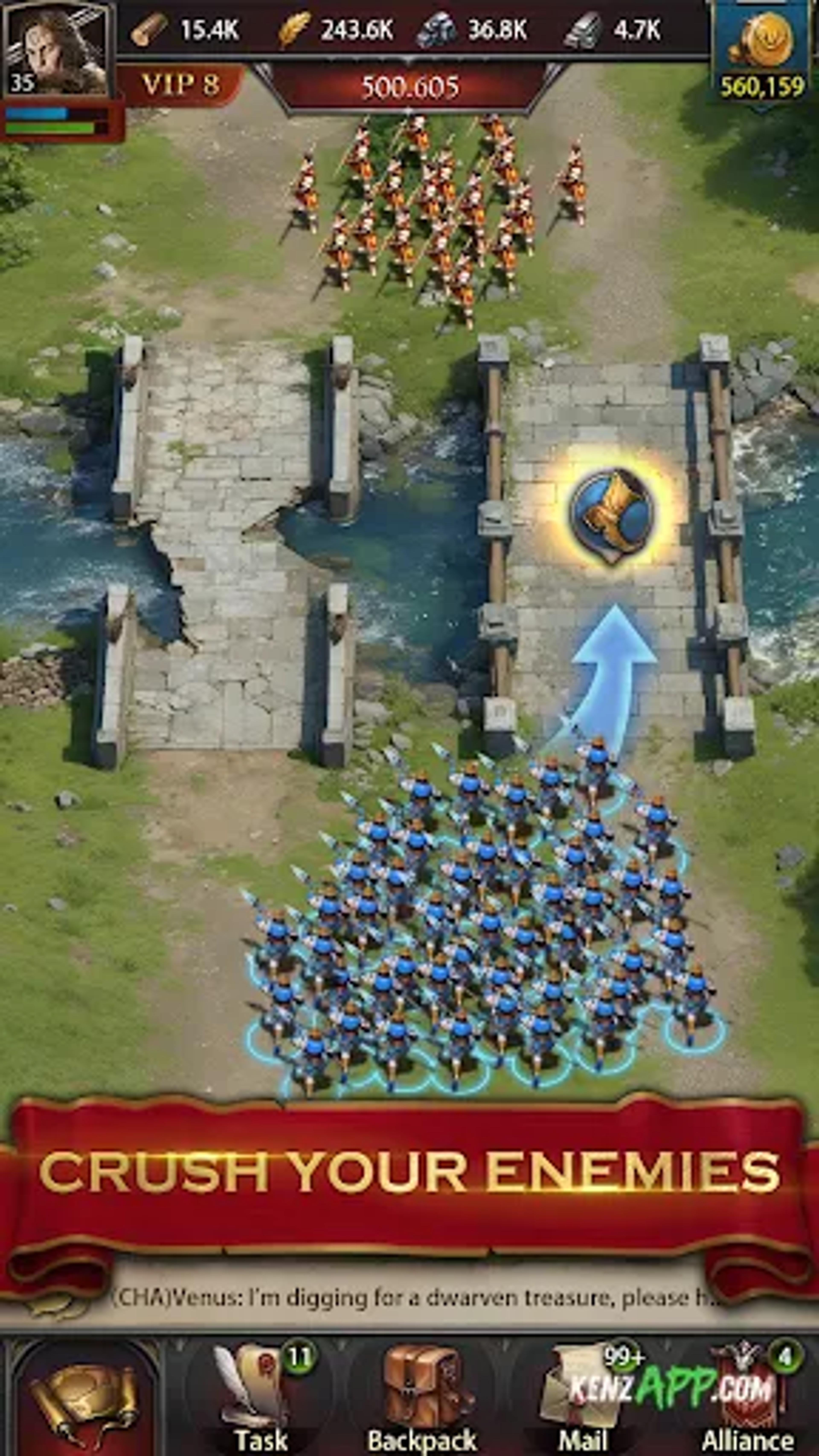لقطة شاشة 2 من Clash of Kings