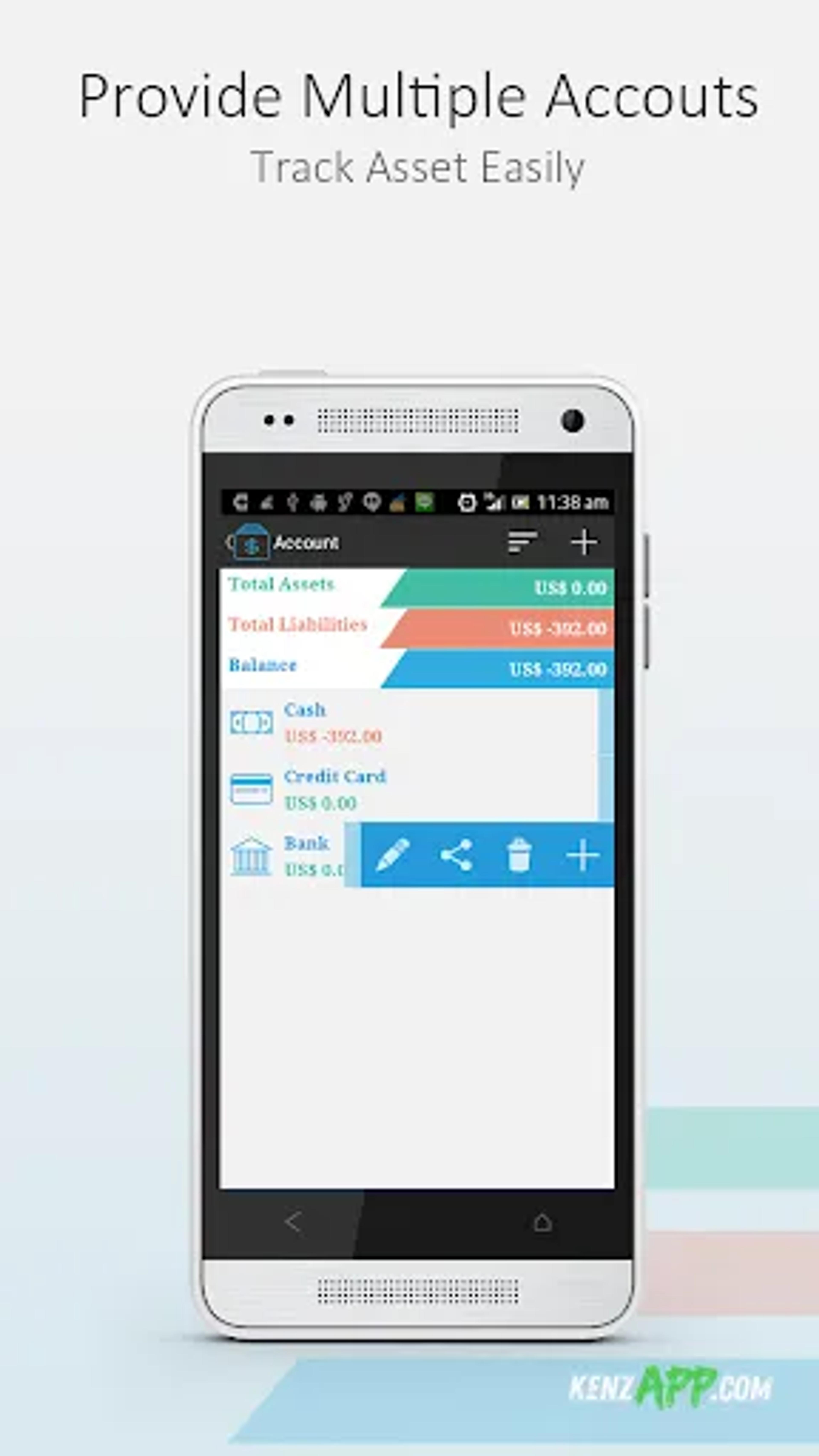 لقطة شاشة 4 من AndroMoney Pro
