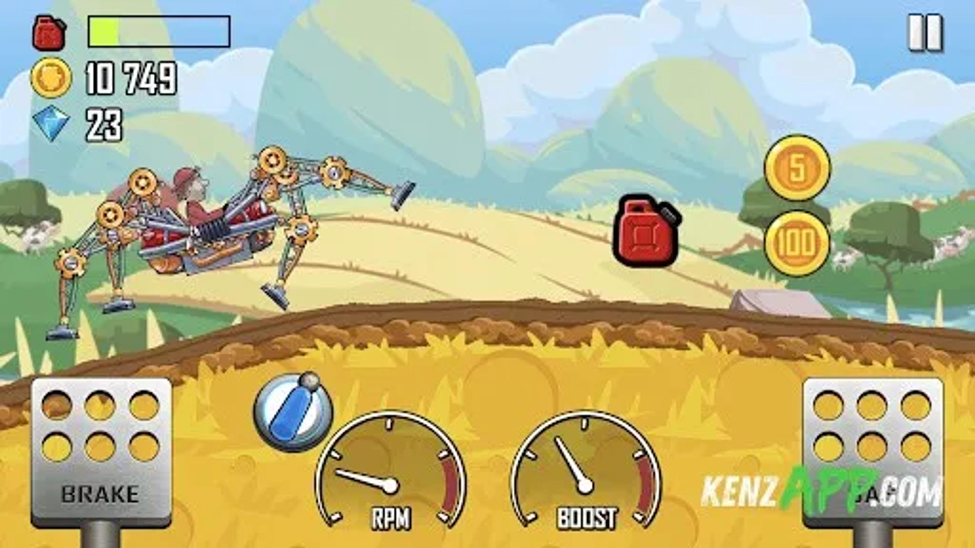 لقطة شاشة 2 من Hill Climb Racing