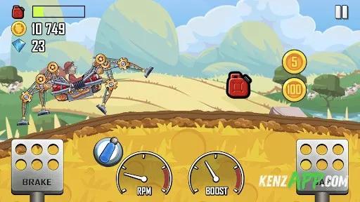 لقطة شاشة 2 من Hill Climb Racing