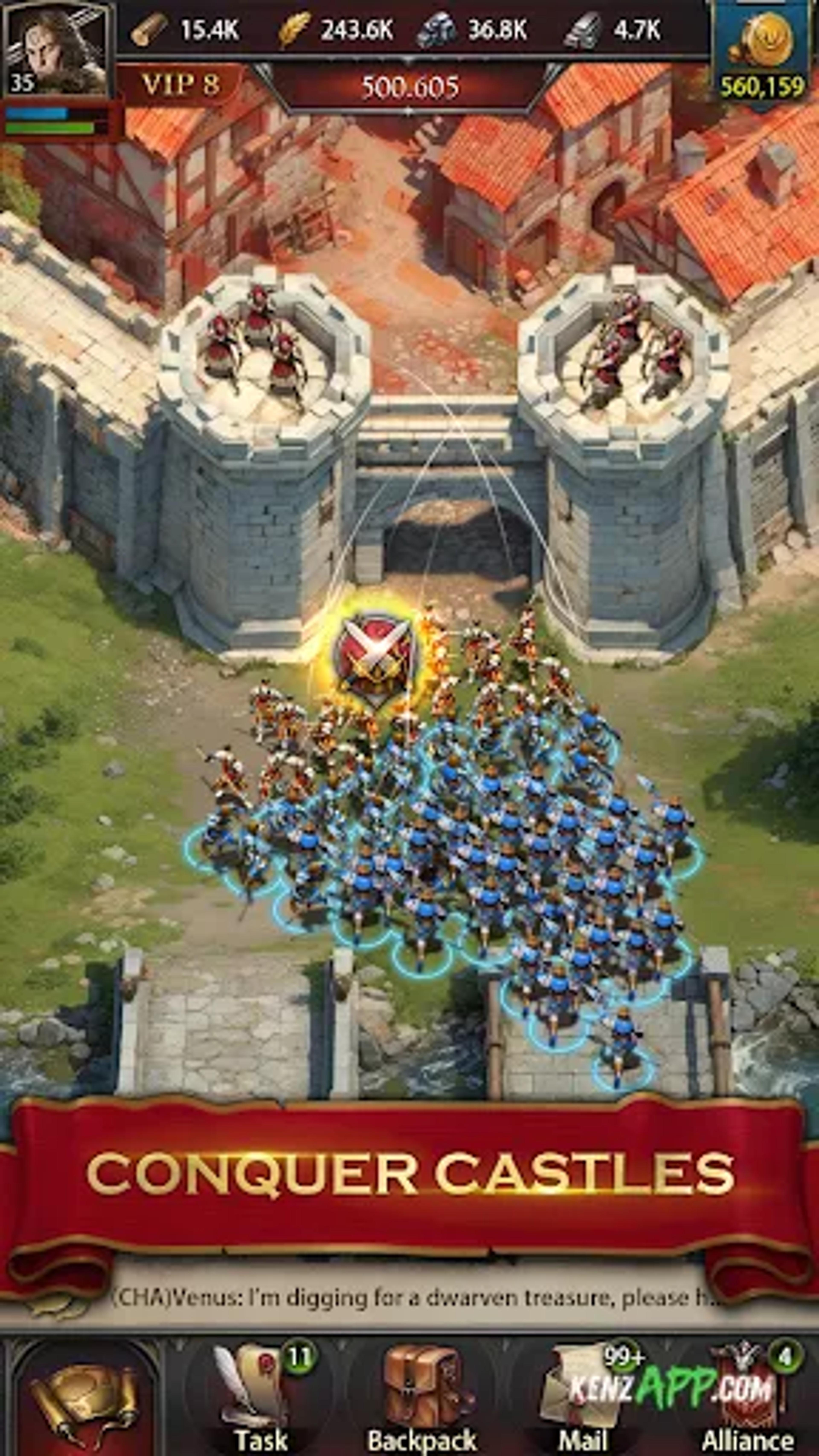 لقطة شاشة 3 من Clash of Kings