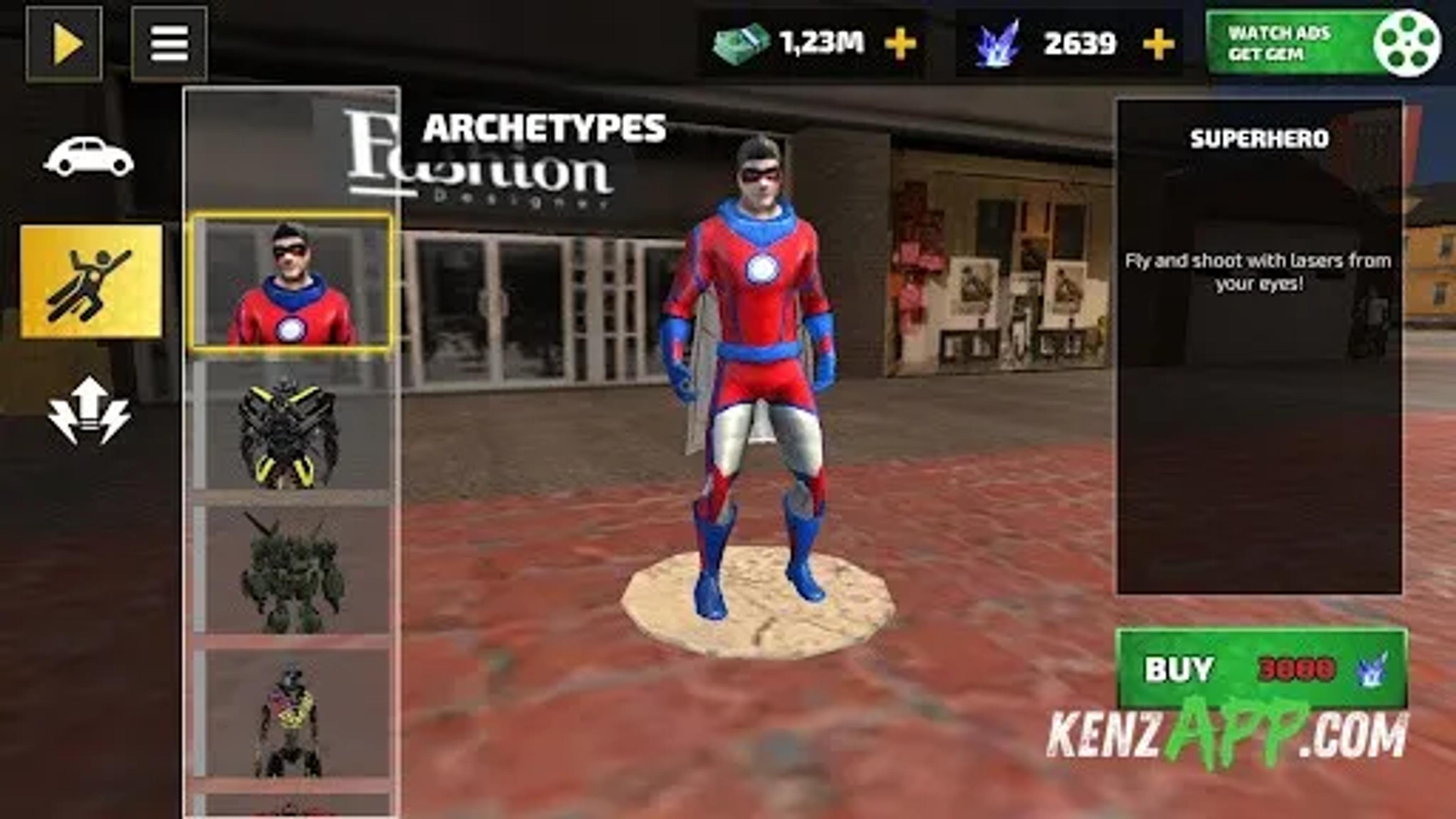 لقطة شاشة 3 من Rope Hero: Vice Town