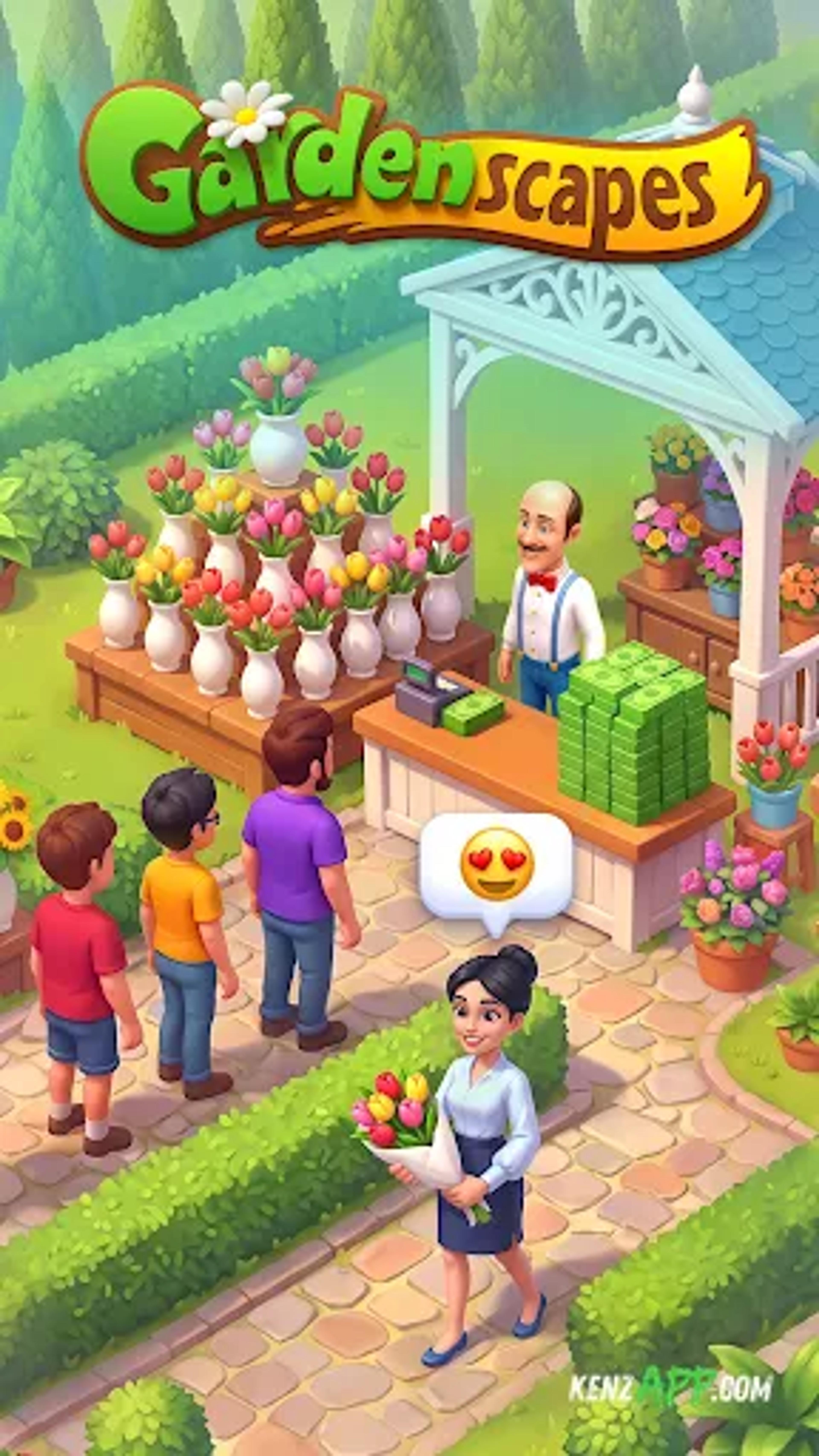 لقطة شاشة 3 من Gardenscapes