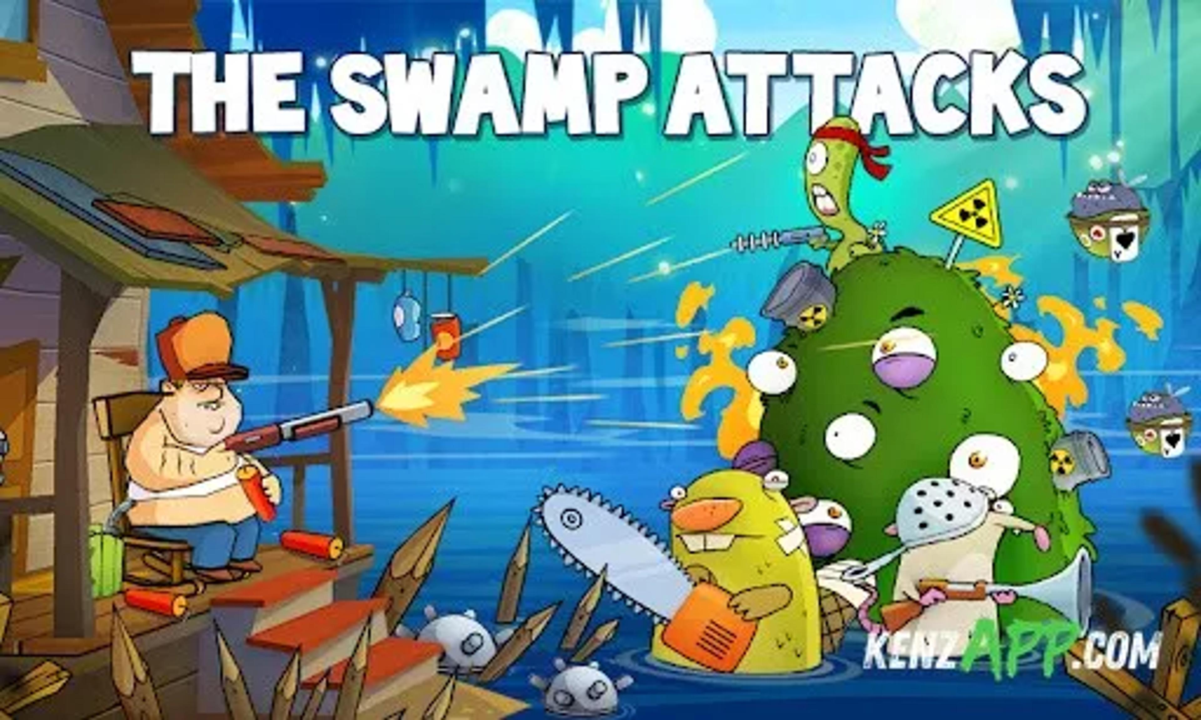 لقطة شاشة 1 من Swamp Attack