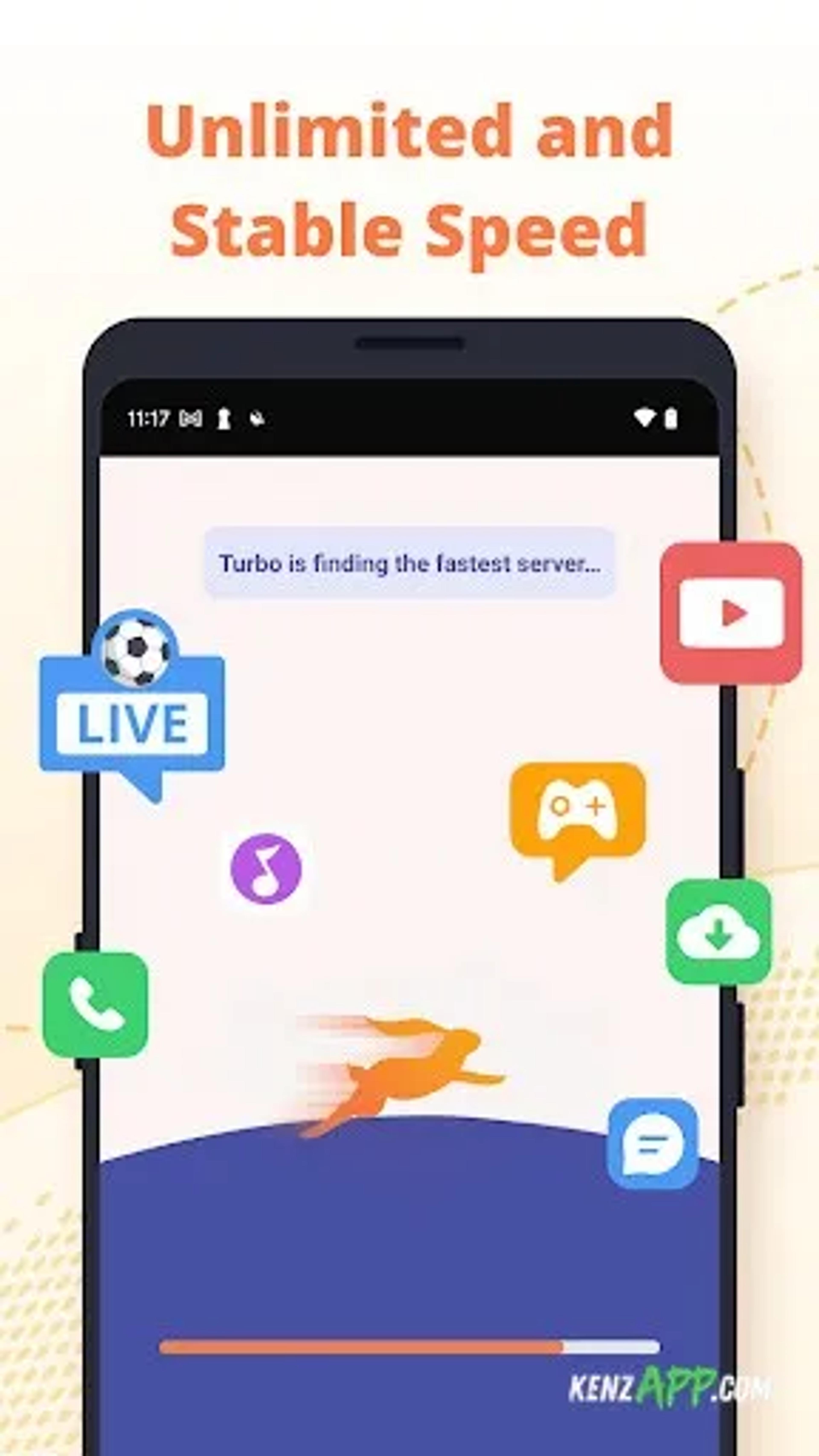 لقطة شاشة 3 من Turbo VPN - Secure VPN Proxy