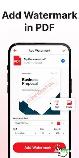 لقطة شاشة 4 من PDF Reader - All PDF Tools