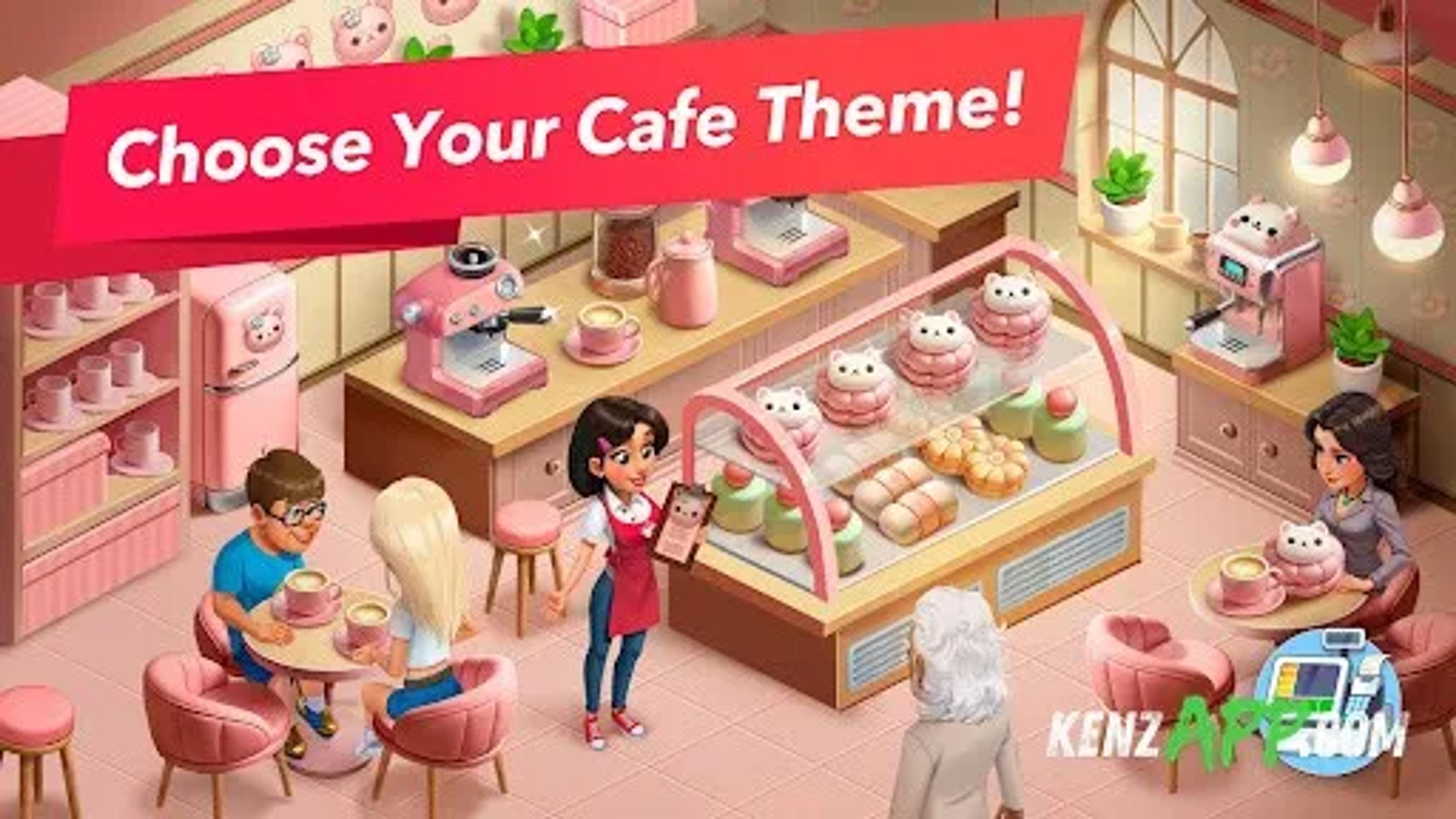 لقطة شاشة 3 من My Cafe — Restaurant Game