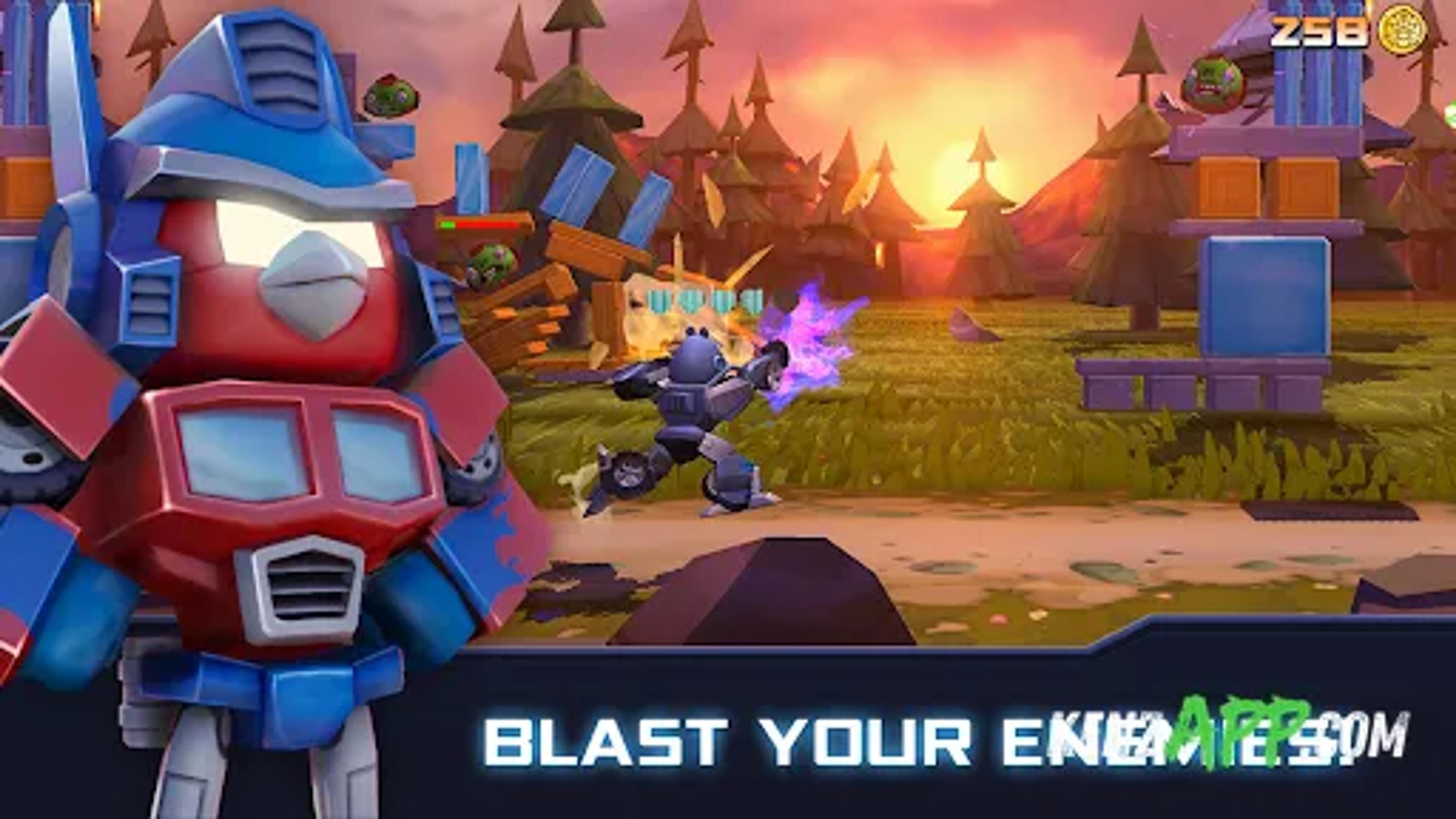 لقطة شاشة 1 من Angry Birds Transformers
