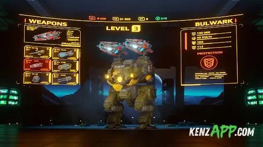 لقطة شاشة 3 من War Robots Multiplayer Battles