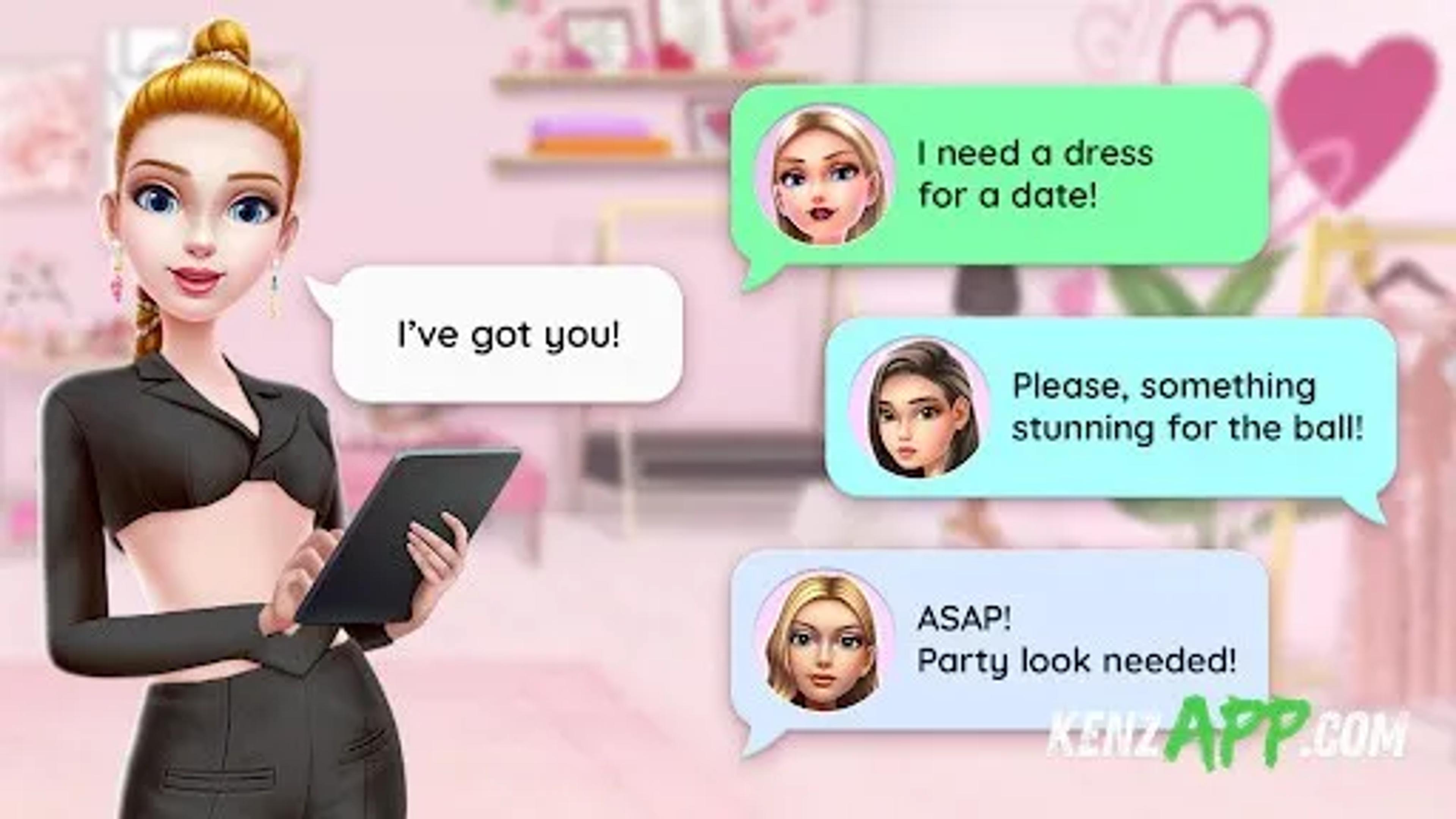 لقطة شاشة 4 من Super Stylist Fashion Makeover