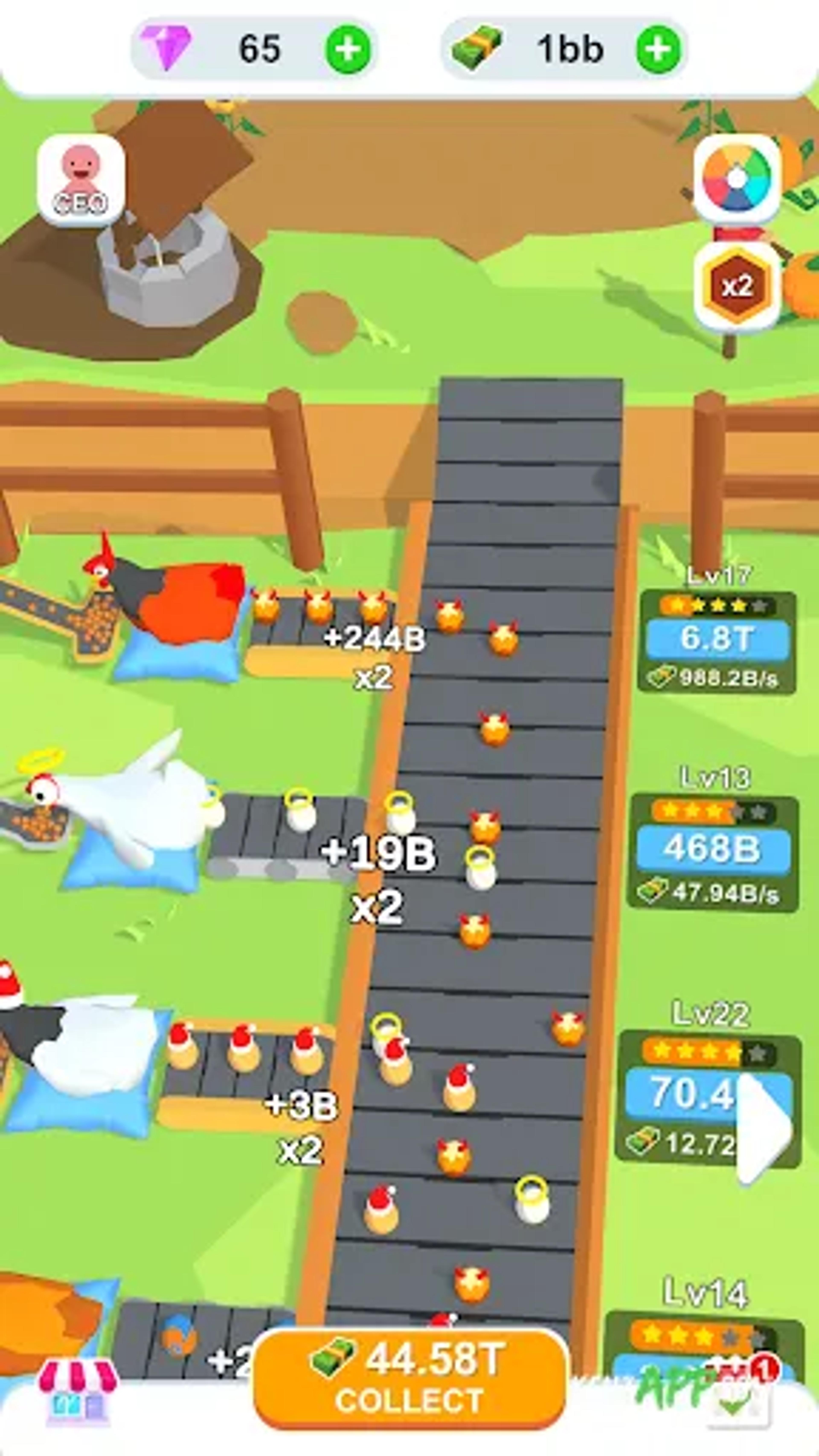 لقطة شاشة 1 من Idle Egg Factory