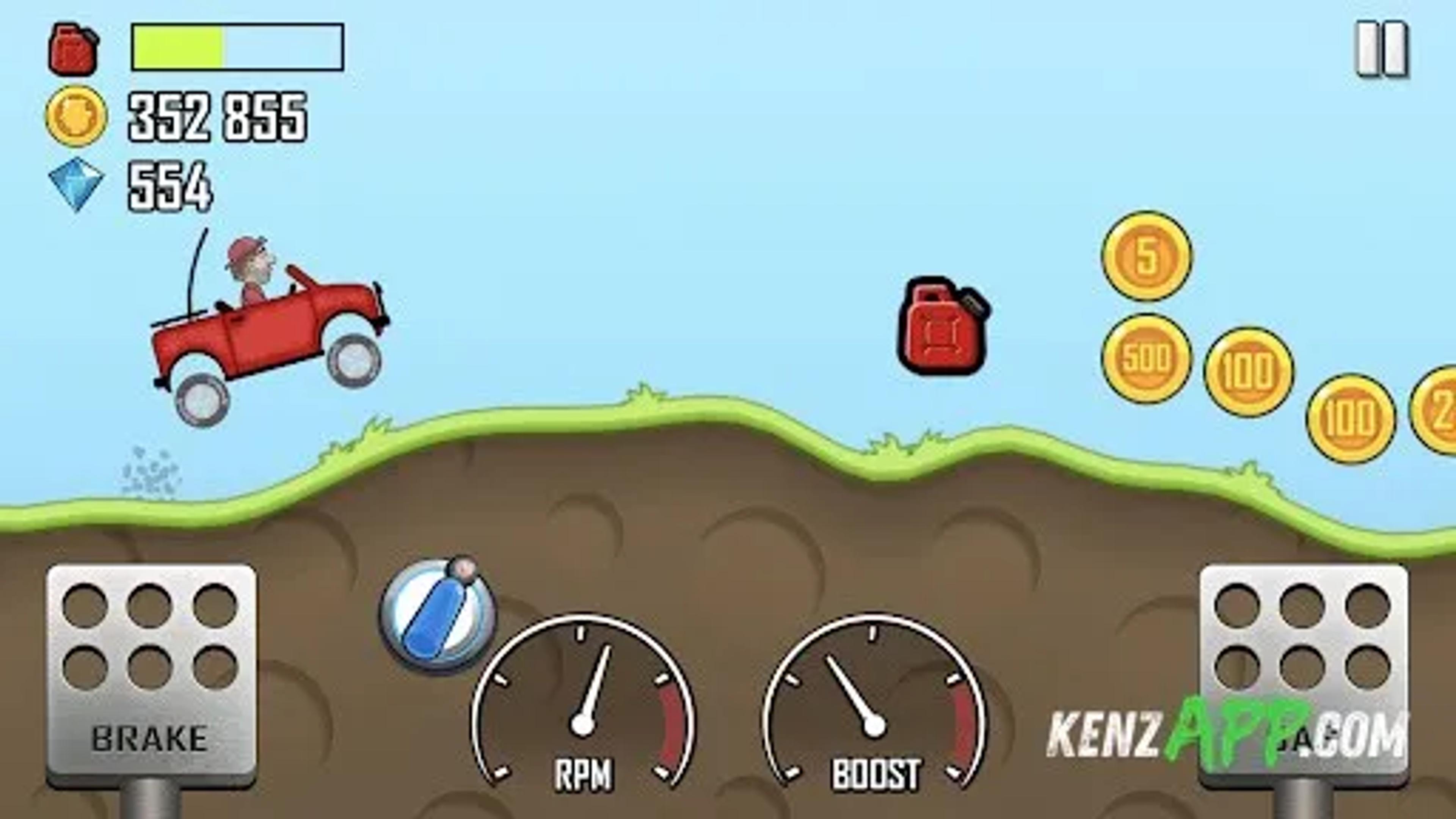 لقطة شاشة 1 من Hill Climb Racing