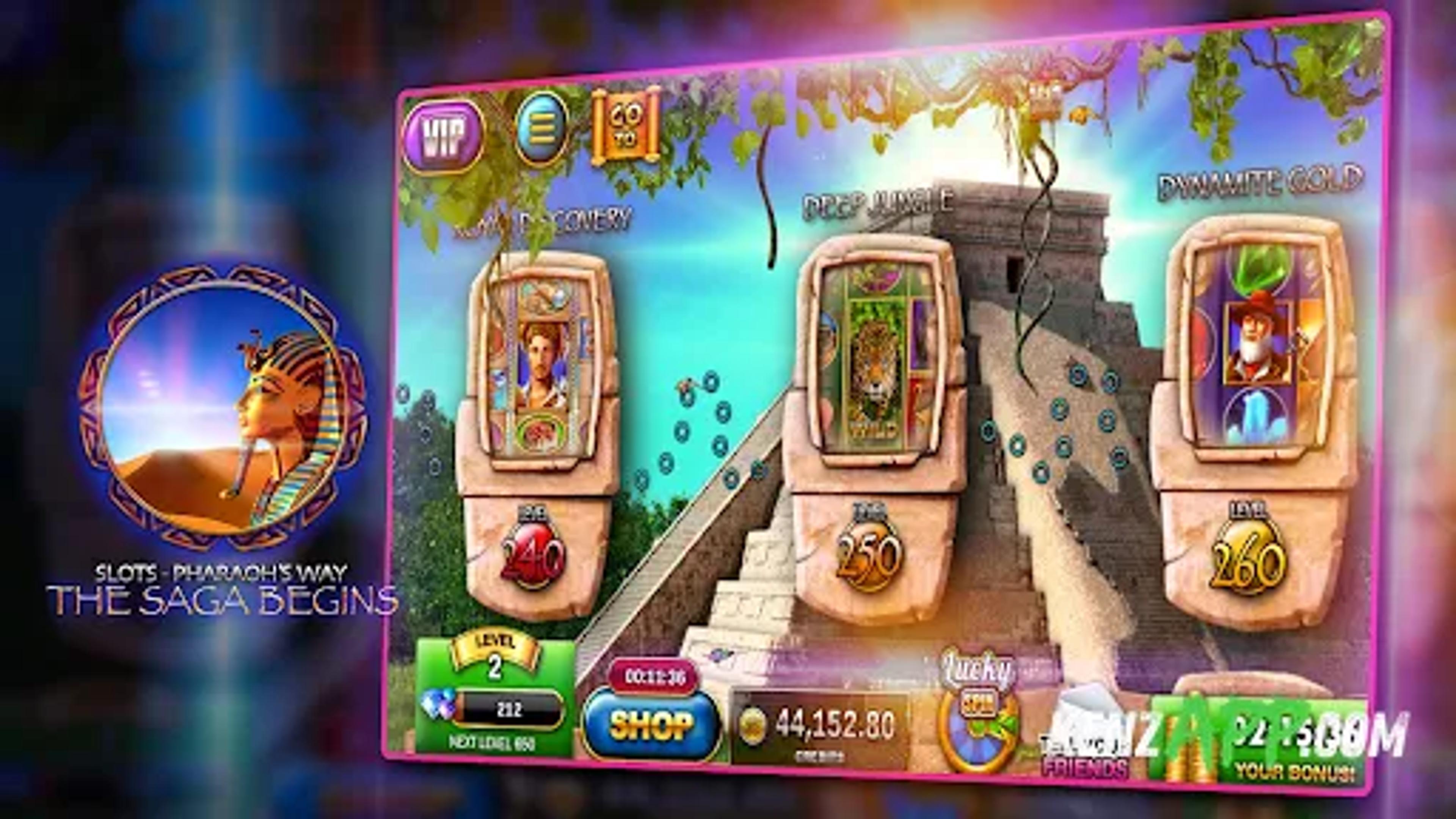 لقطة شاشة 1 من Slots - Pharaoh's Way Casino