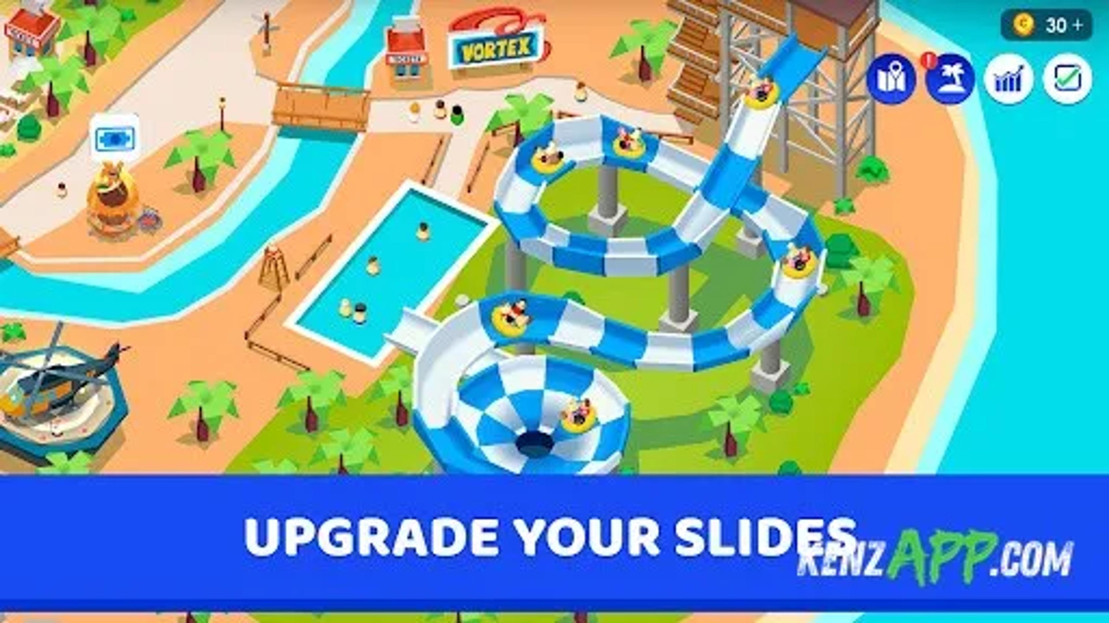 لقطة شاشة 3 من Idle Theme Park Tycoon