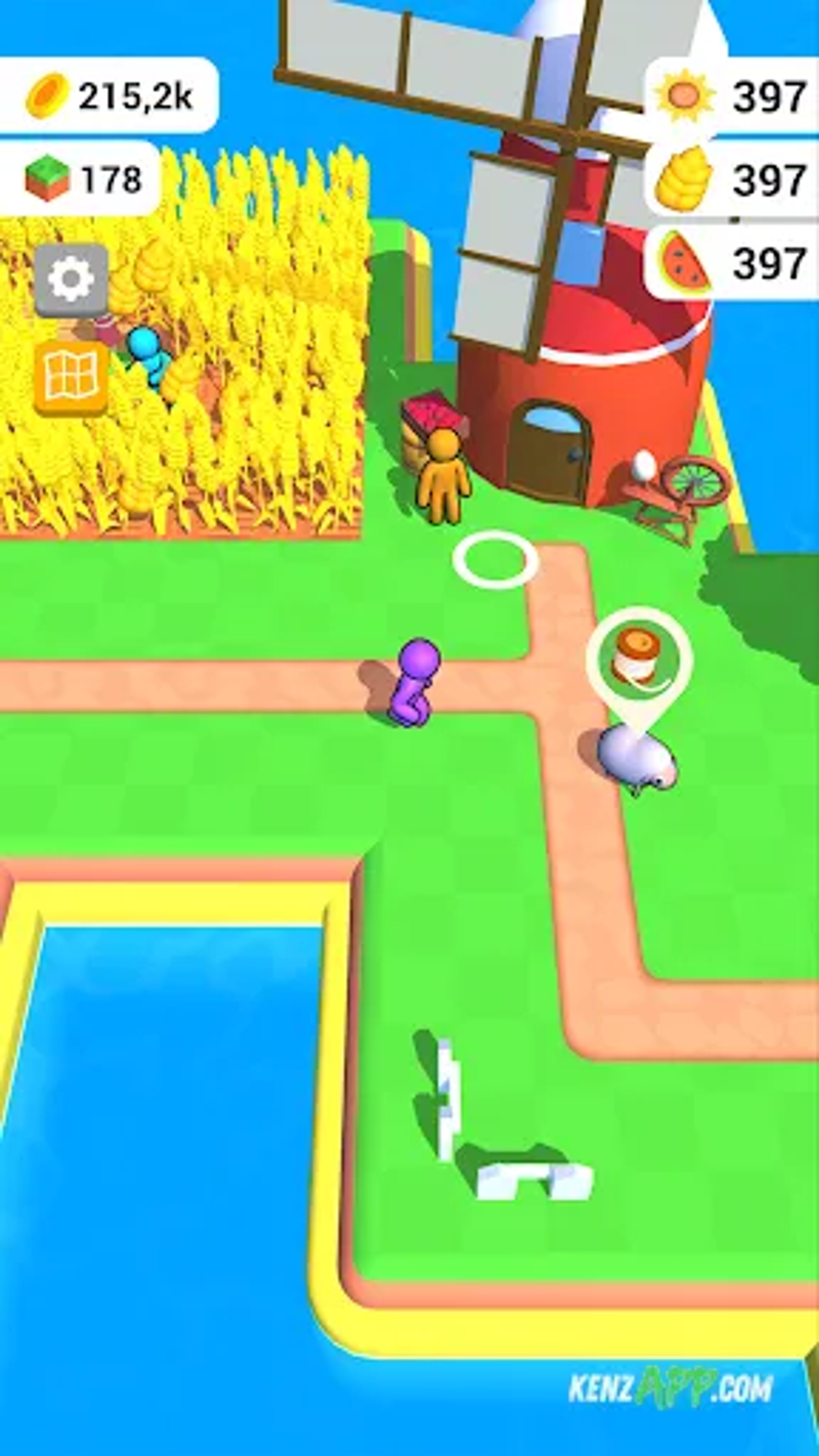 لقطة شاشة 1 من Farm Land - Farming life game