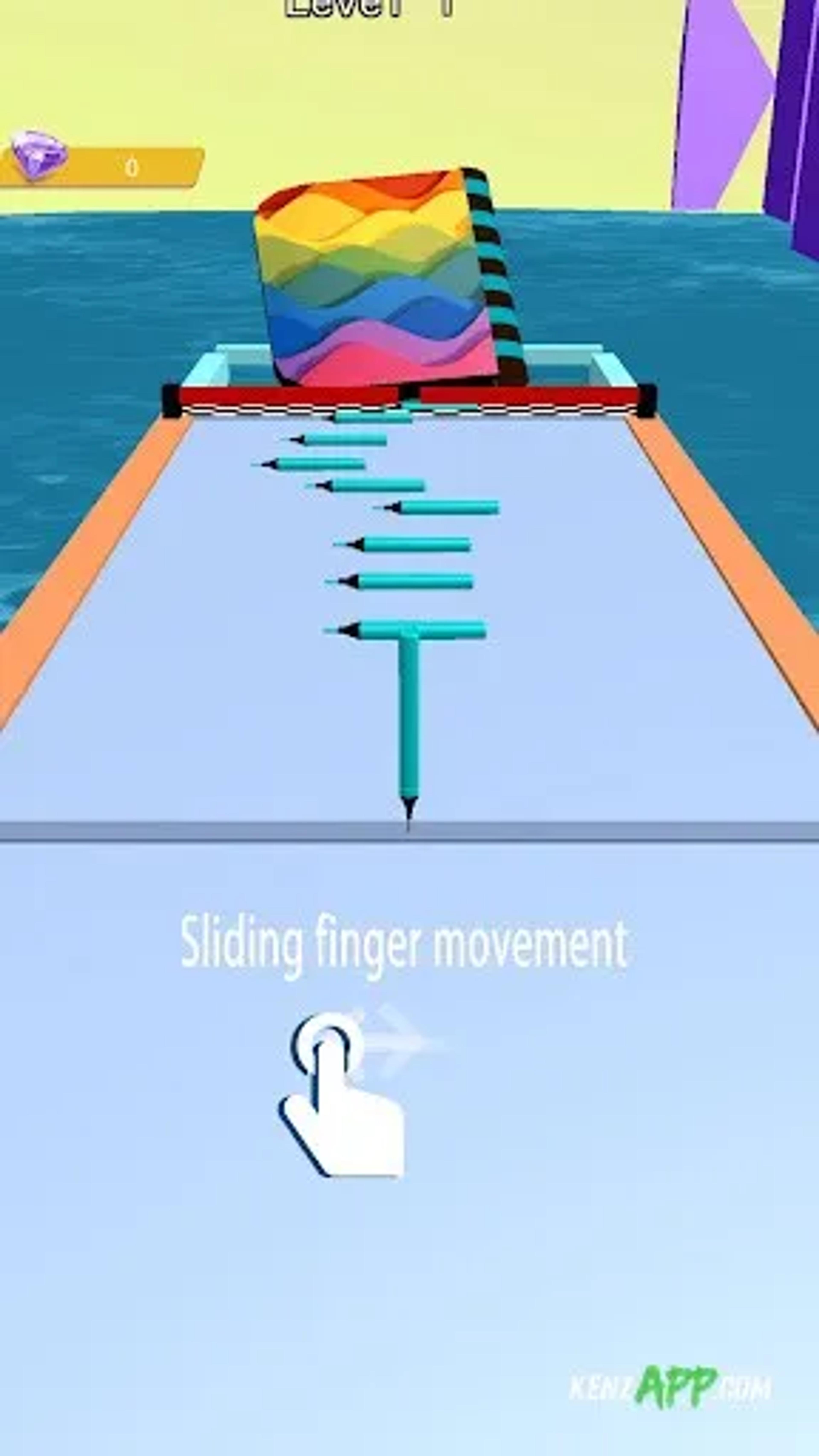 لقطة شاشة 2 من Pencil rush 3D